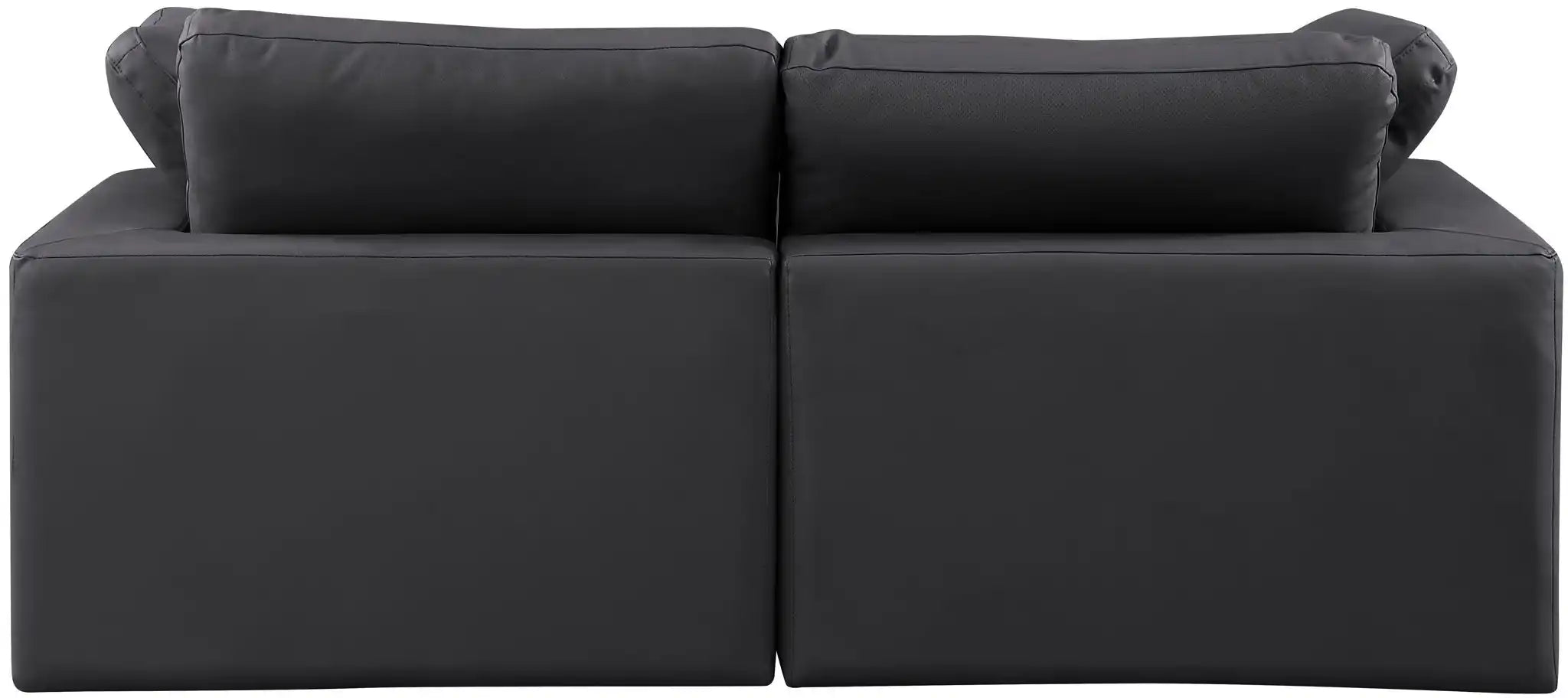 Comfy - Faux Leather Modular Sofa 2 Seats