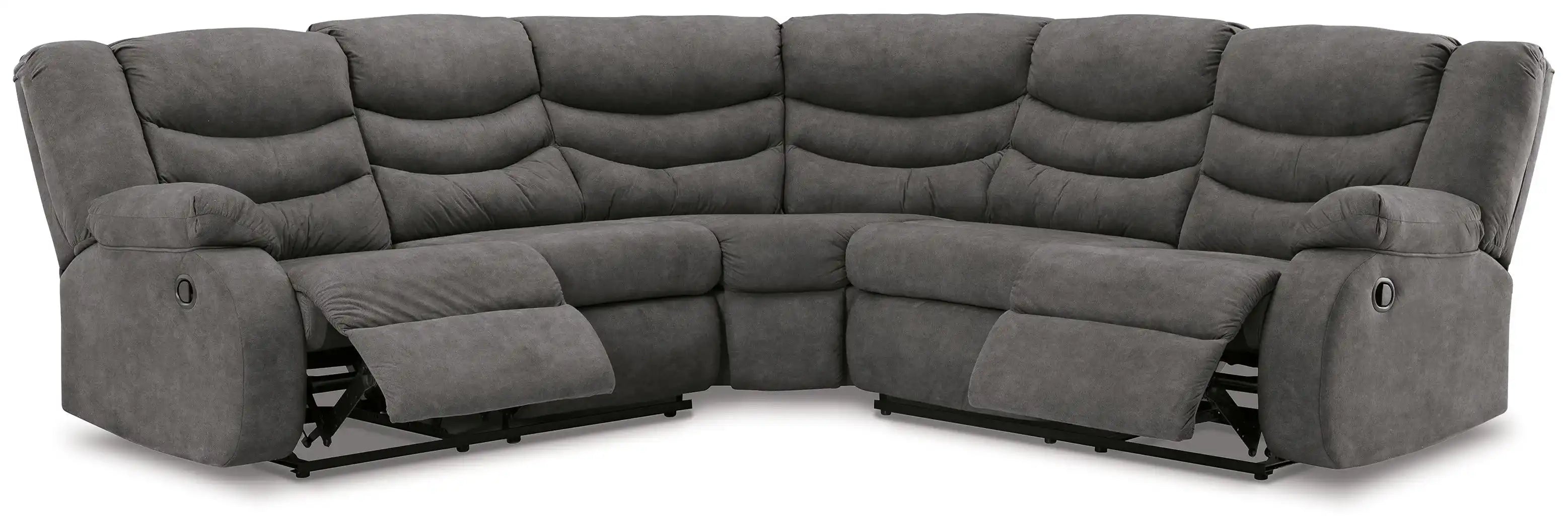 Partymate - Reclining Sectional - Best Buy Furniture