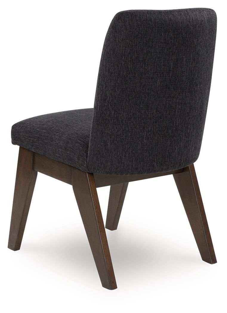 Dilenno - Dining Upholstered Side Chair (Set of 2) - Dark Brown - Best Buy Furniture