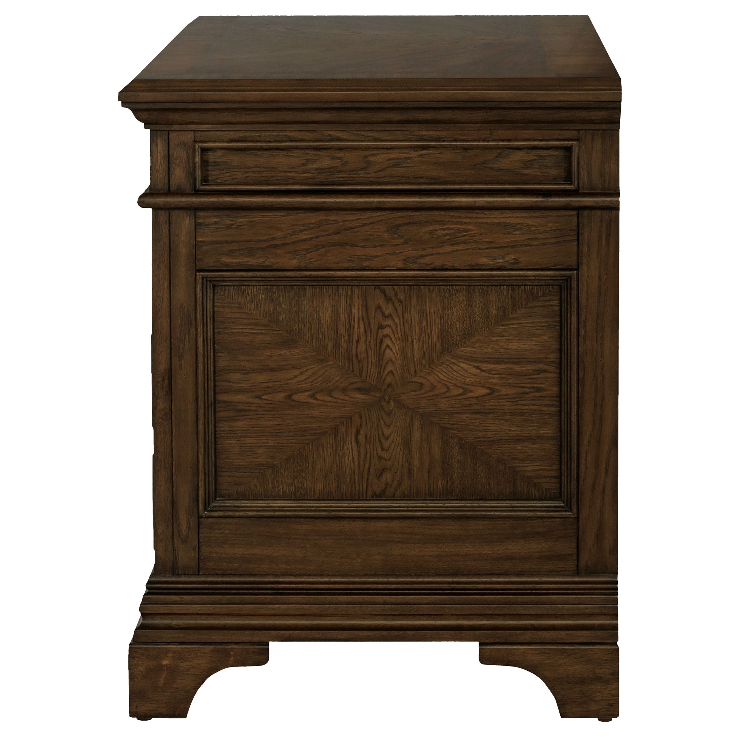 Hartshill 5-drawer Home Office File Cabinet Burnished Oak-CoasterElevations
