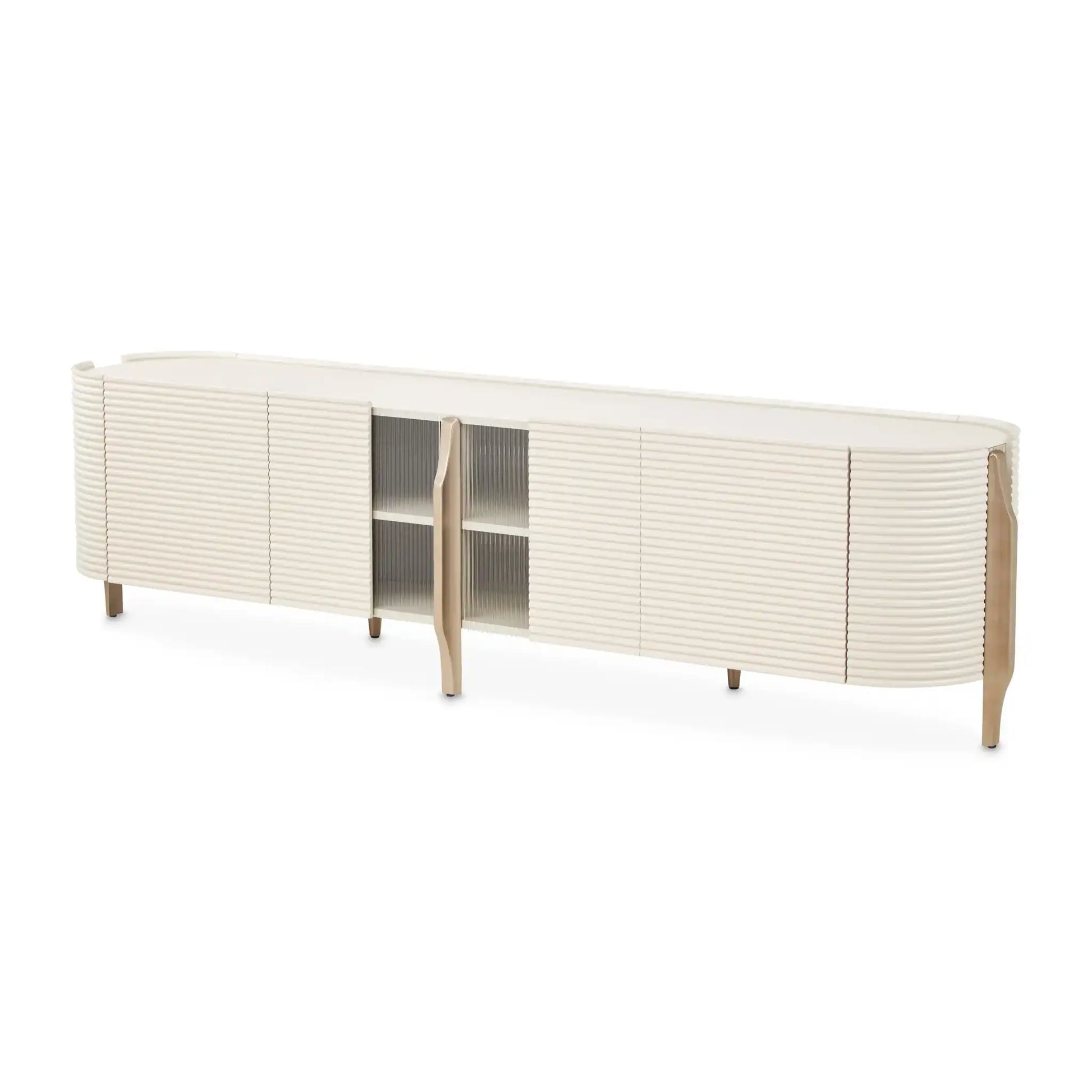 Mod Dream - Media Cabinet - Rich Champagne - Best Buy Furniture