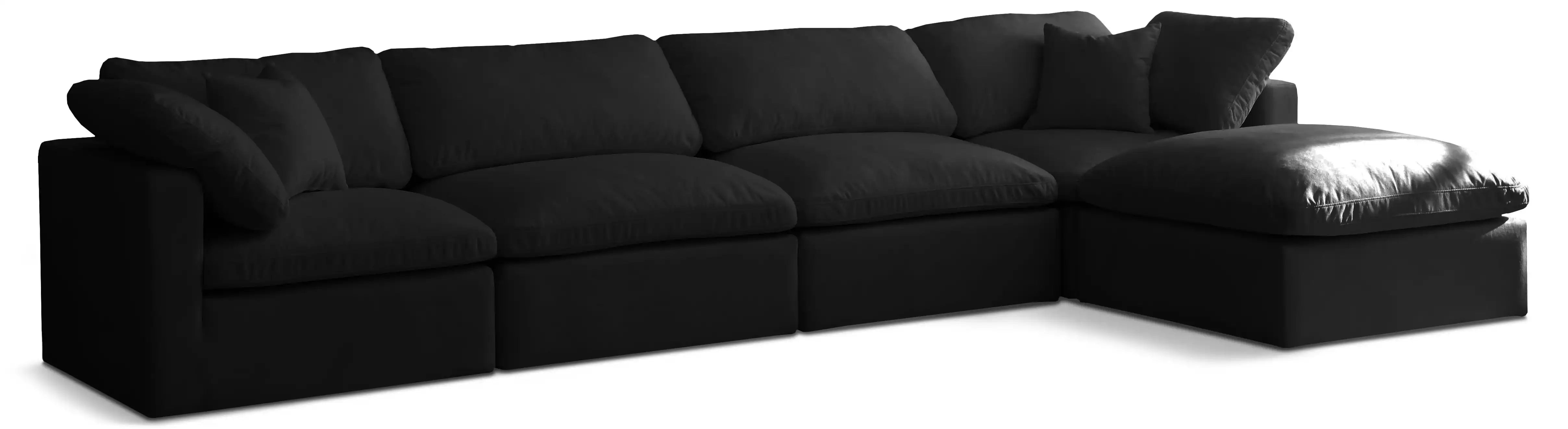 Plush - 5 Piece Modular Sectional - Best Buy Furniture