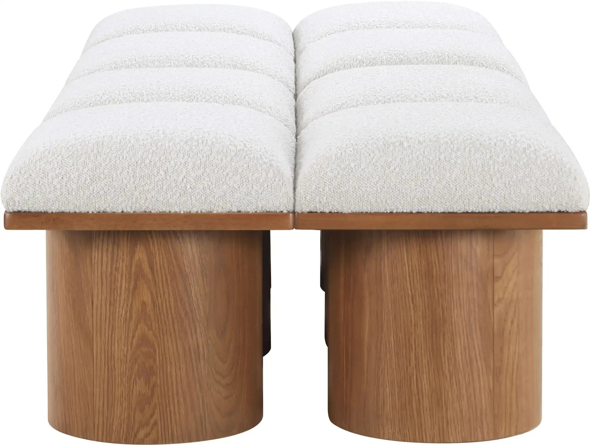 Pavilion - 8 Piece Modular Bench With Brown Base
