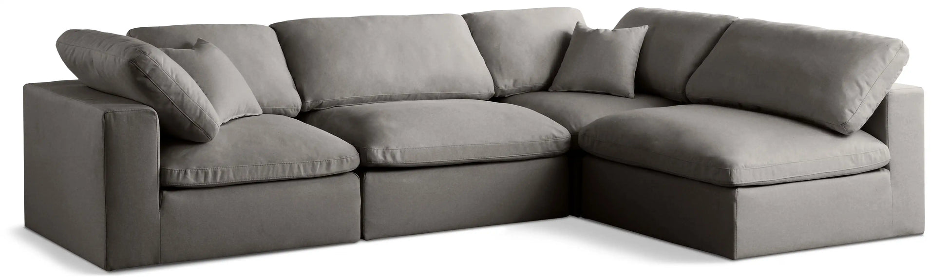 Plush - 4 Piece Modular Sectional - Best Buy Furniture