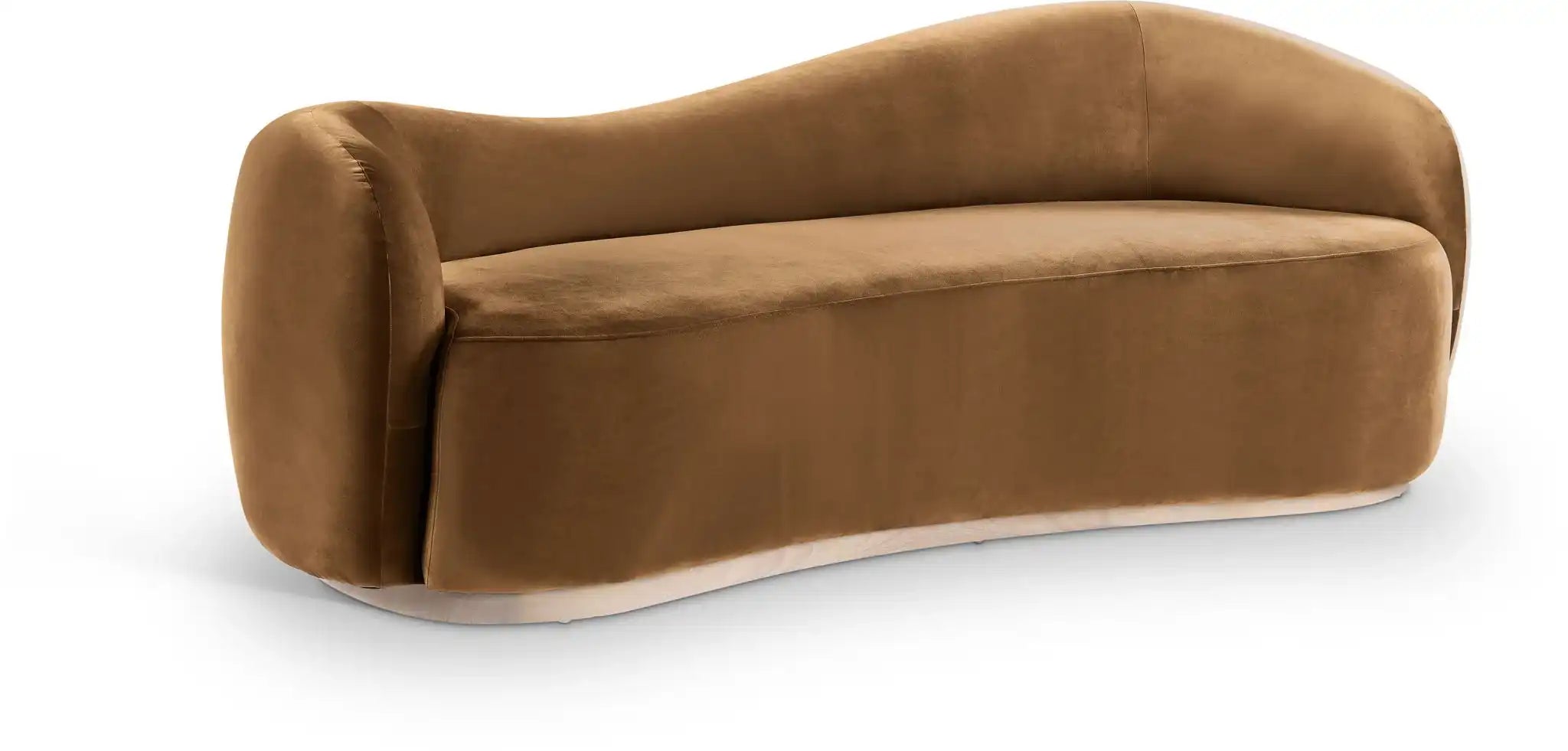 Gustavo - Velvet Upholstered Sofa - Best Buy Furniture