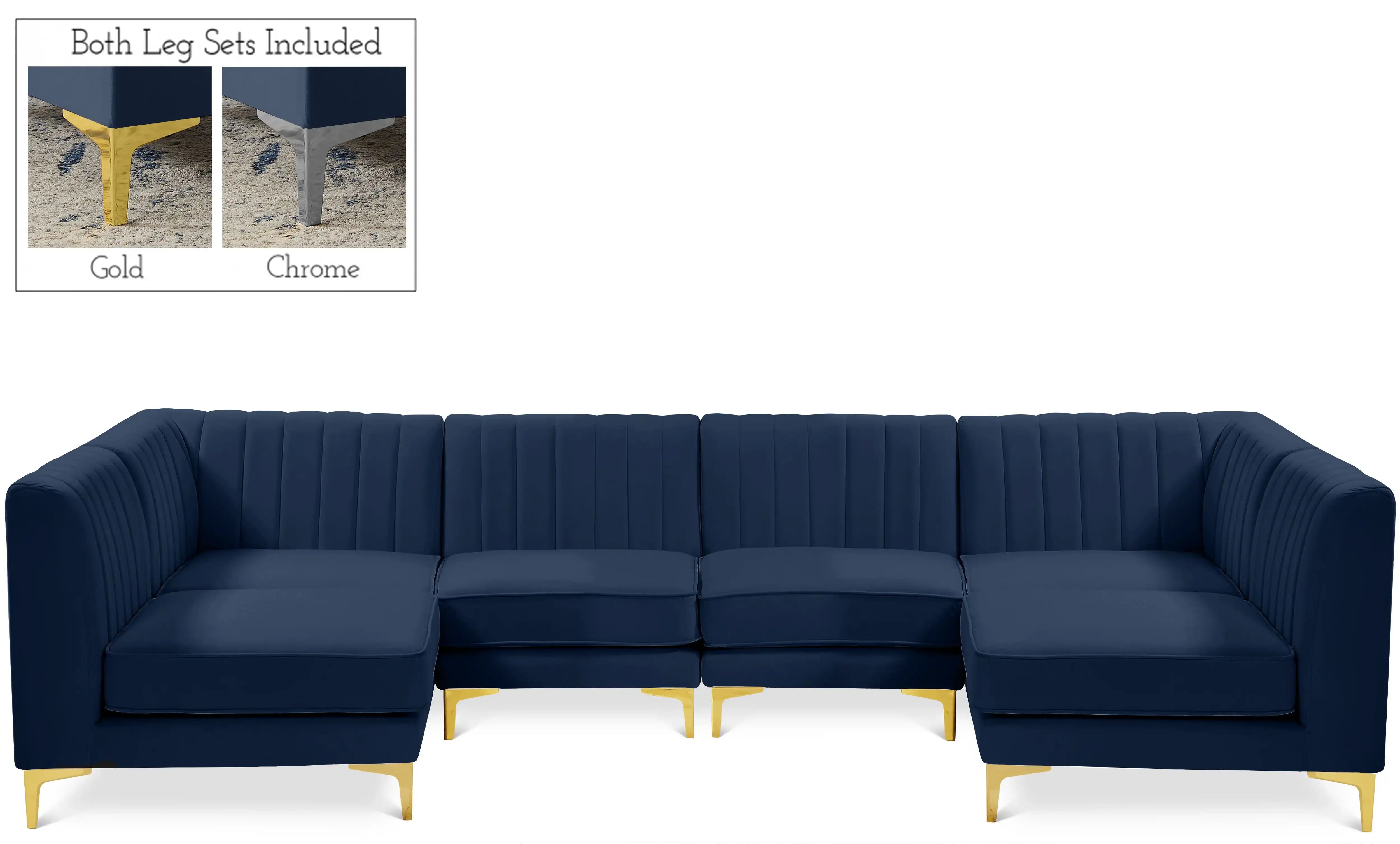 Alina - 6 Piece Modular U-Shaped Sectional - Best Buy Furniture