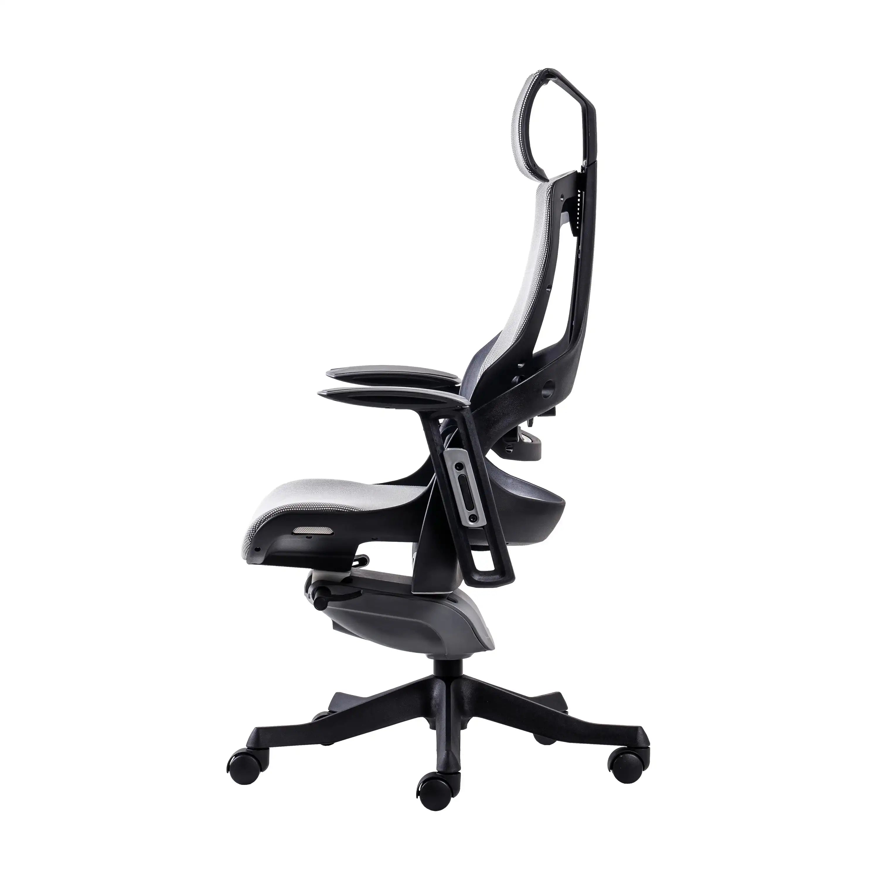Techni Mobili LUX Ergonomic Executive Chair, Grey - Best Buy Furniture