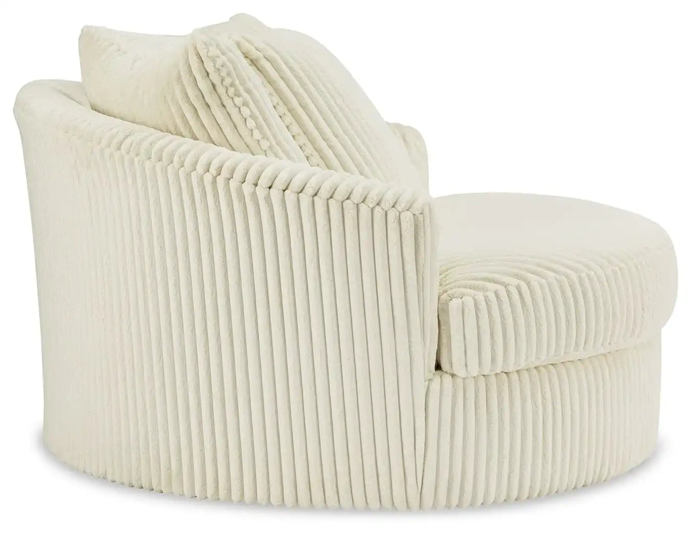 Lindyn - Oversized Swivel Accent Chair - Best Buy Furniture