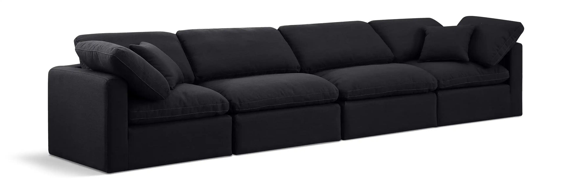 Indulge - Linen 4 Seat Modular Sofa - Best Buy Furniture