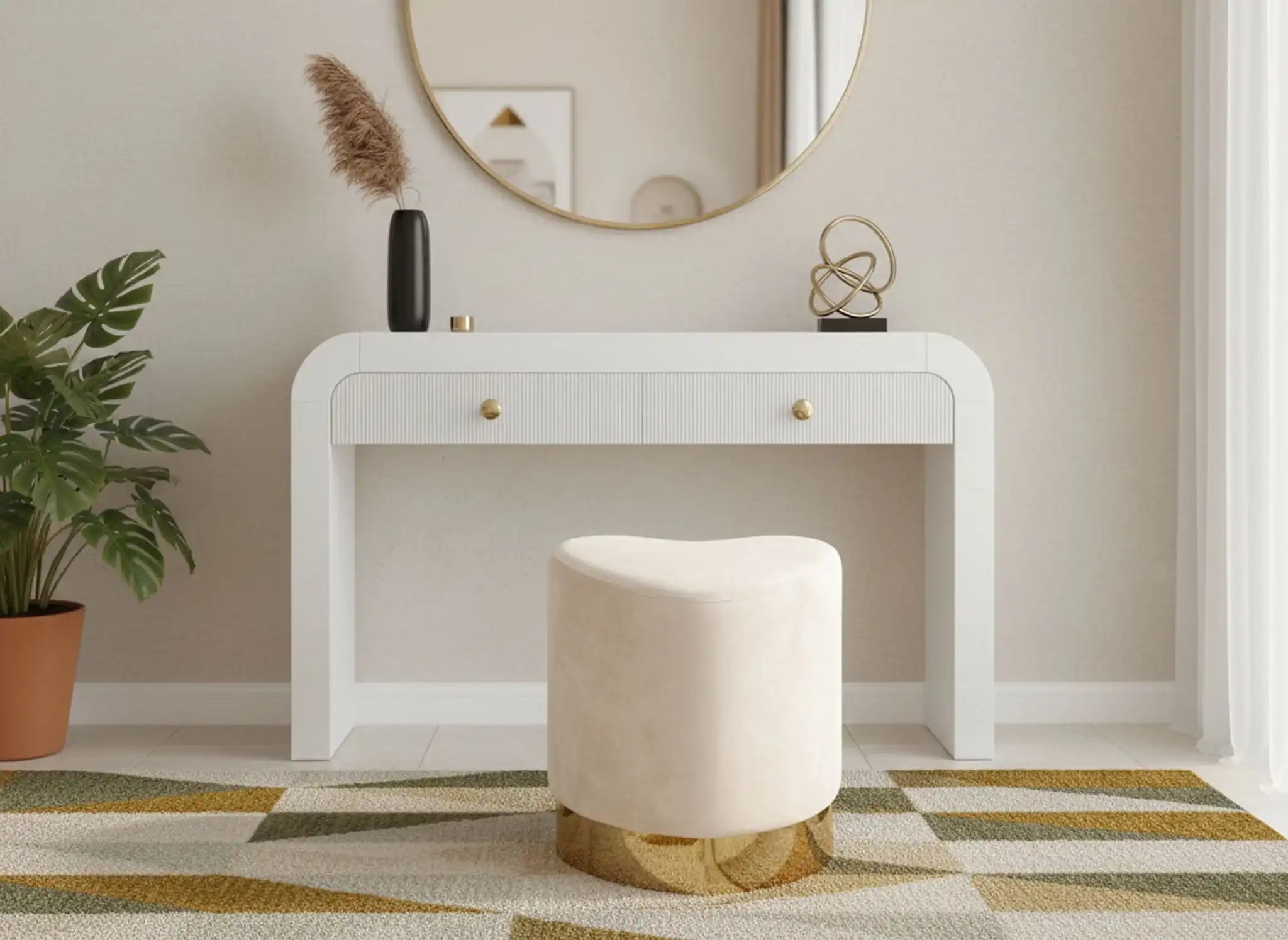 Heart - Stool Ottoman