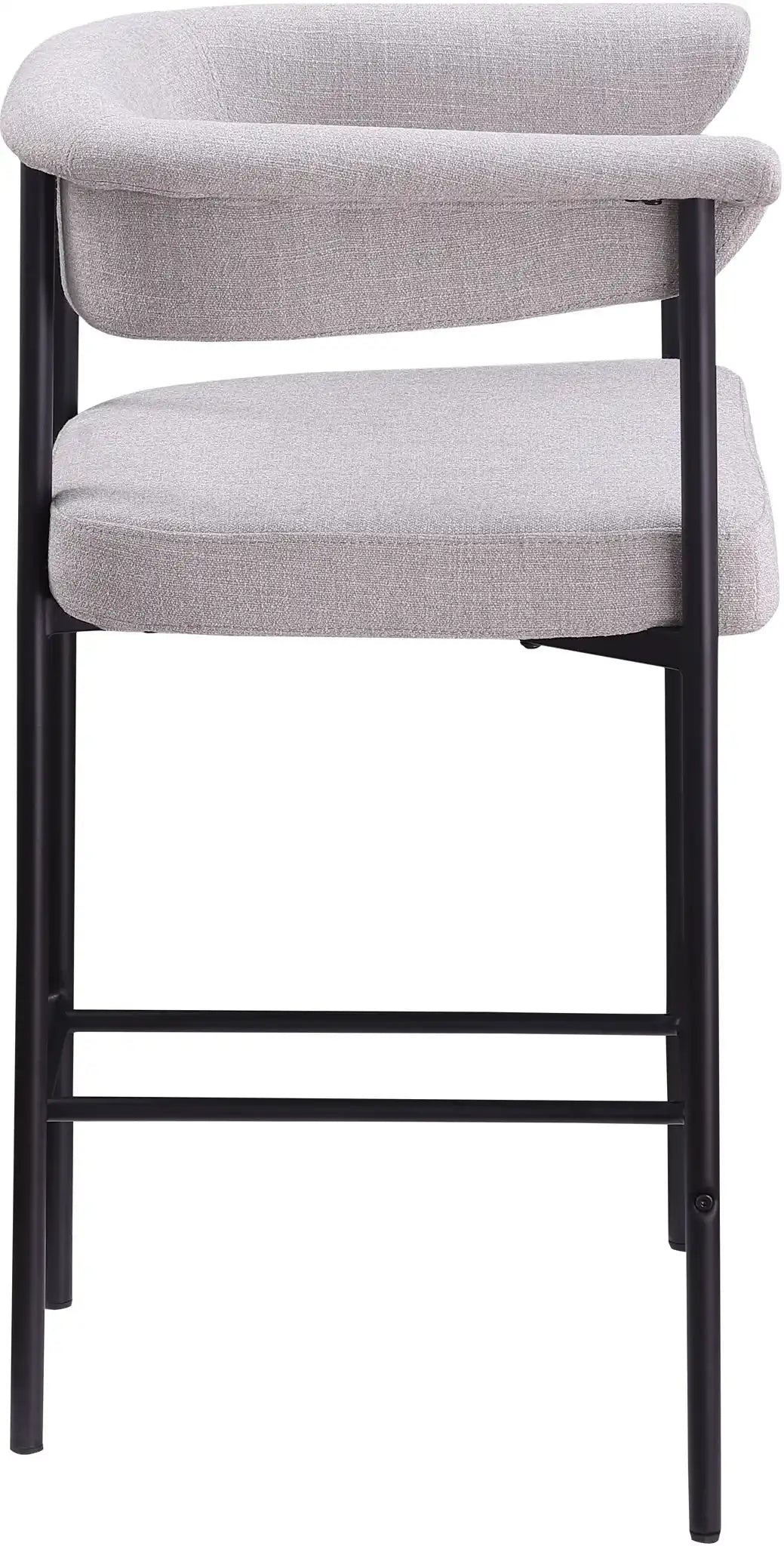 Malin - Linen Counter Stool (Set of 2)