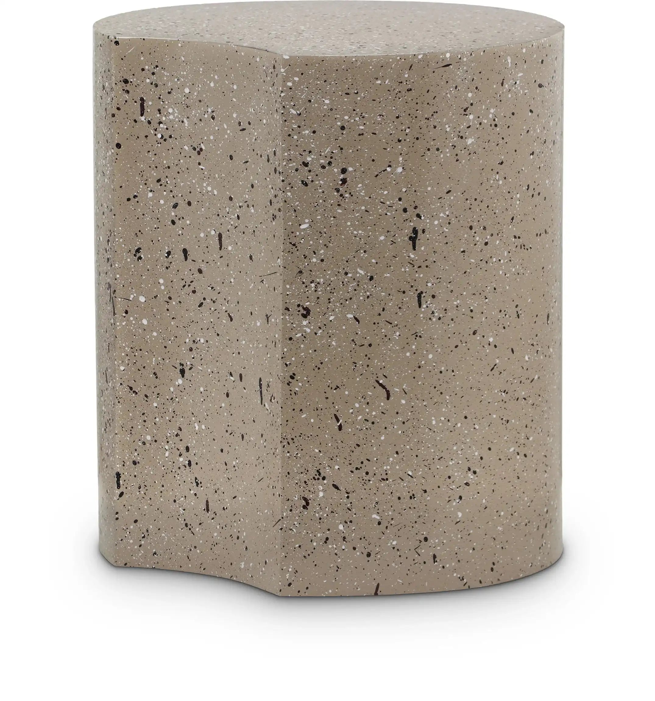 Dimple - End Table - Terazzo Finish - Best Buy Furniture