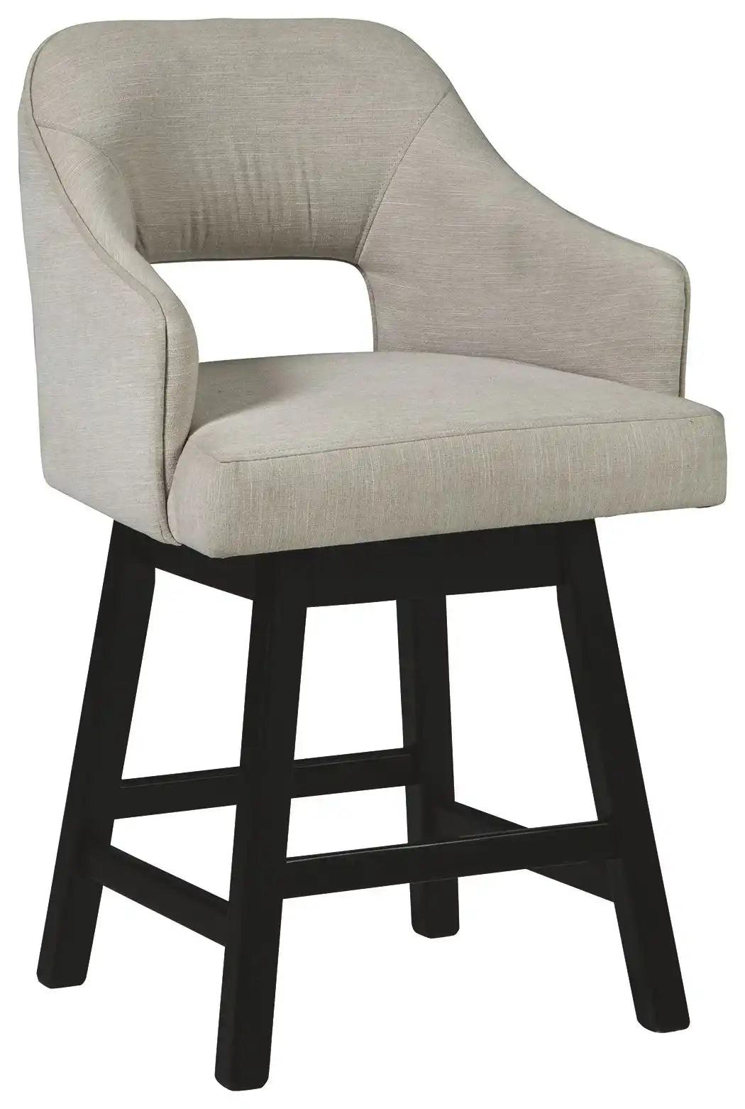 Tallenger - Upholstered Swivel Barstool (Set of 2) - Best Buy Furniture