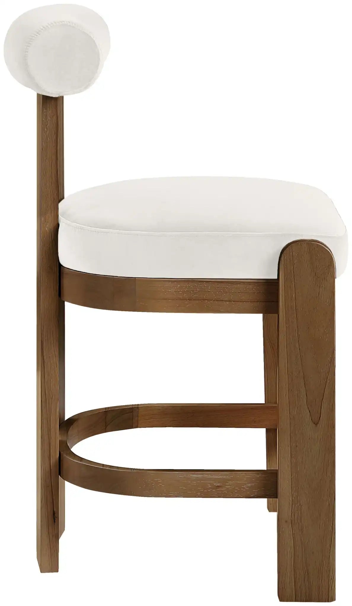 Arienzo - Velvet Upholstered Counter Stool (Set of 2)
