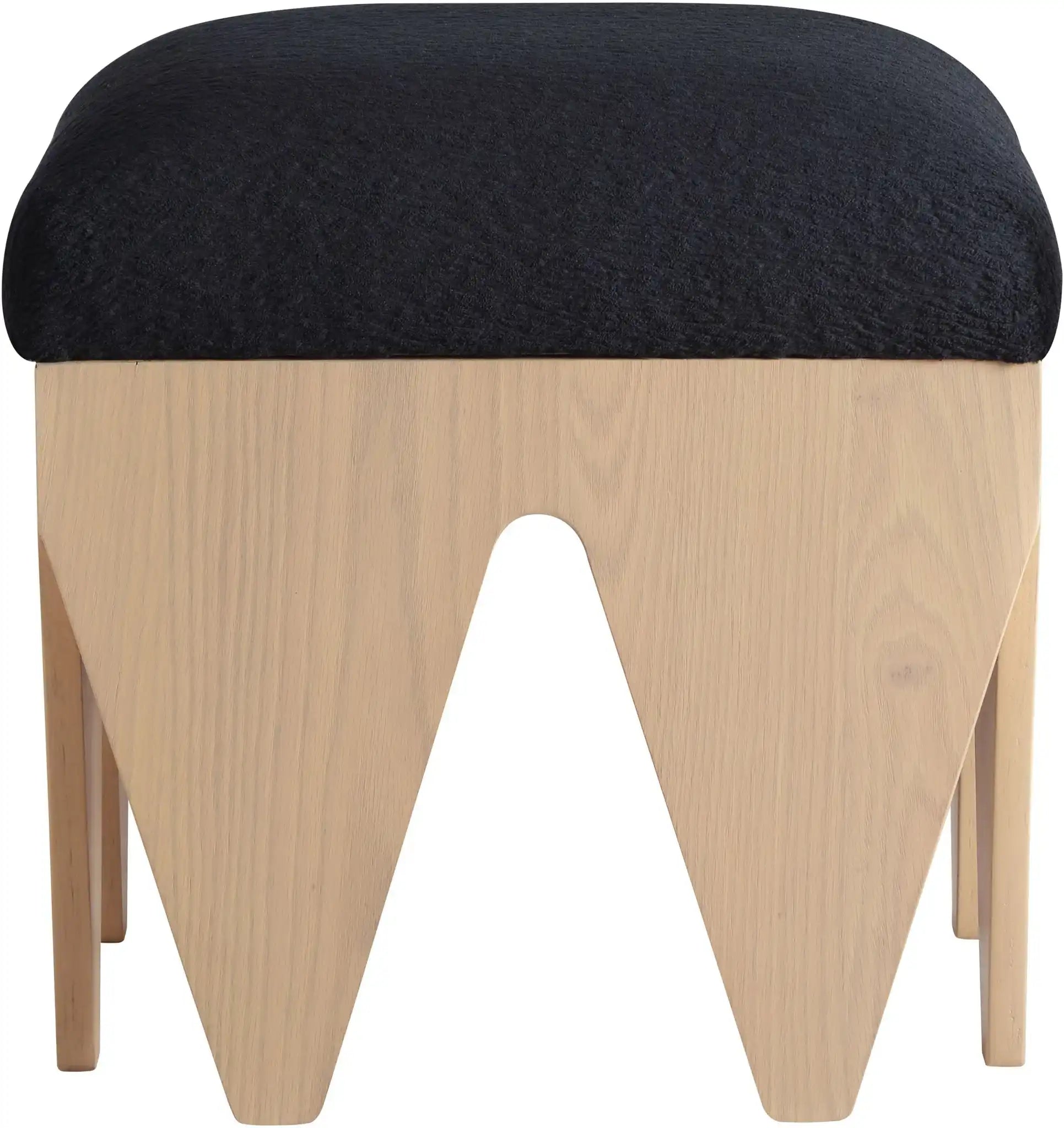 Altair - Fabric Bench - Light Brown Base