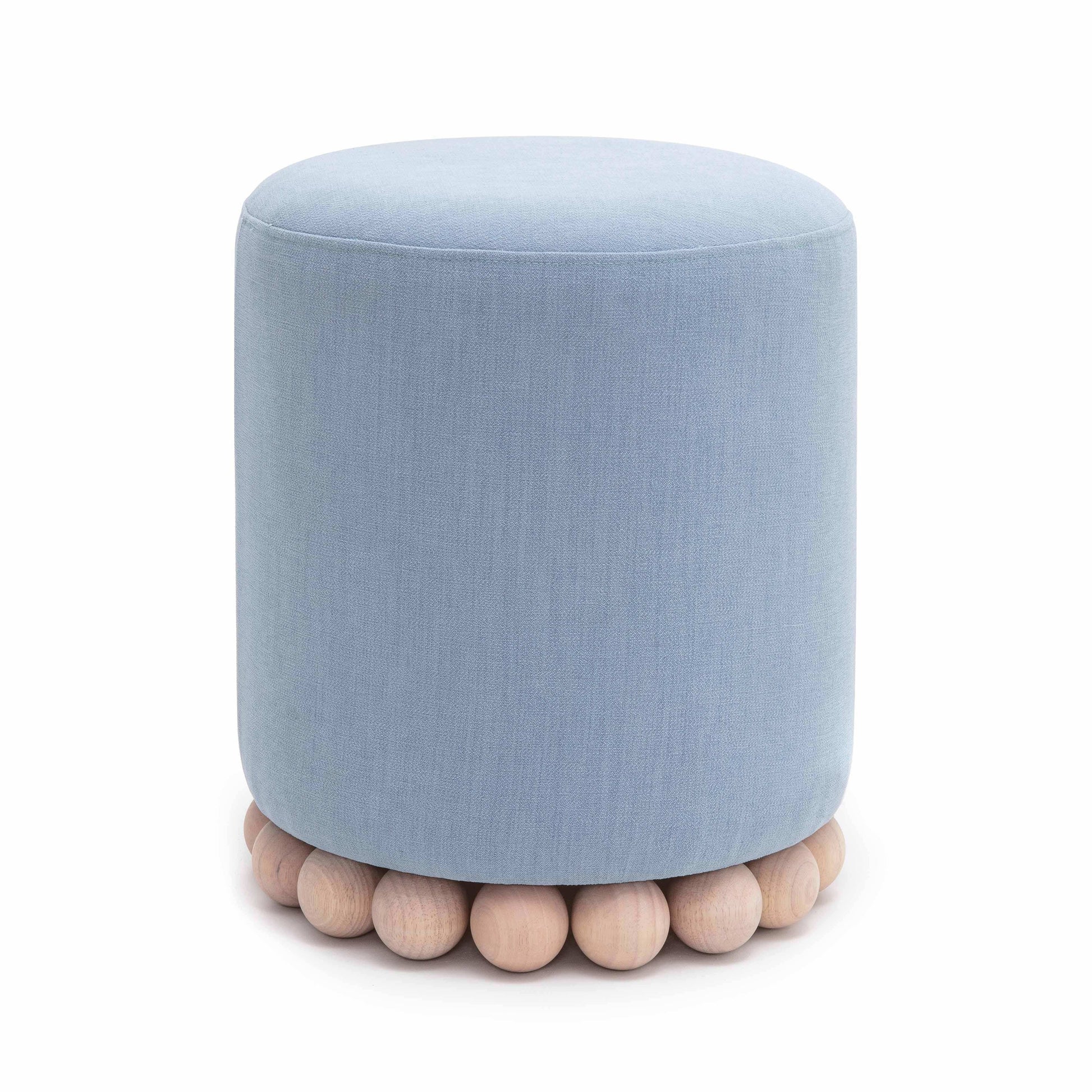 Dex - Upcycled Fabric Ottoman - Best Buy Furniture