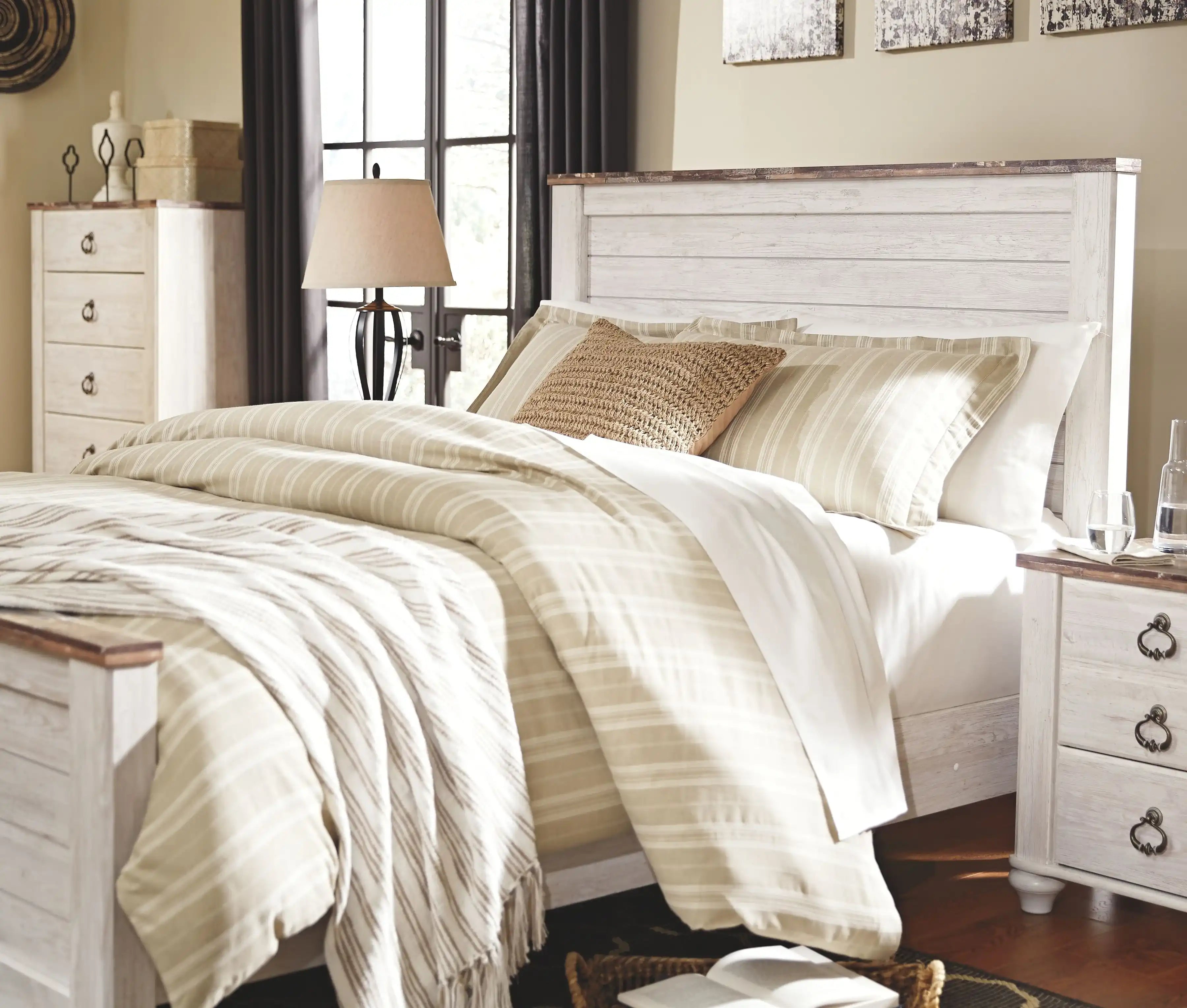 Willowton - Panel Bedroom Set - Best Buy Furniture