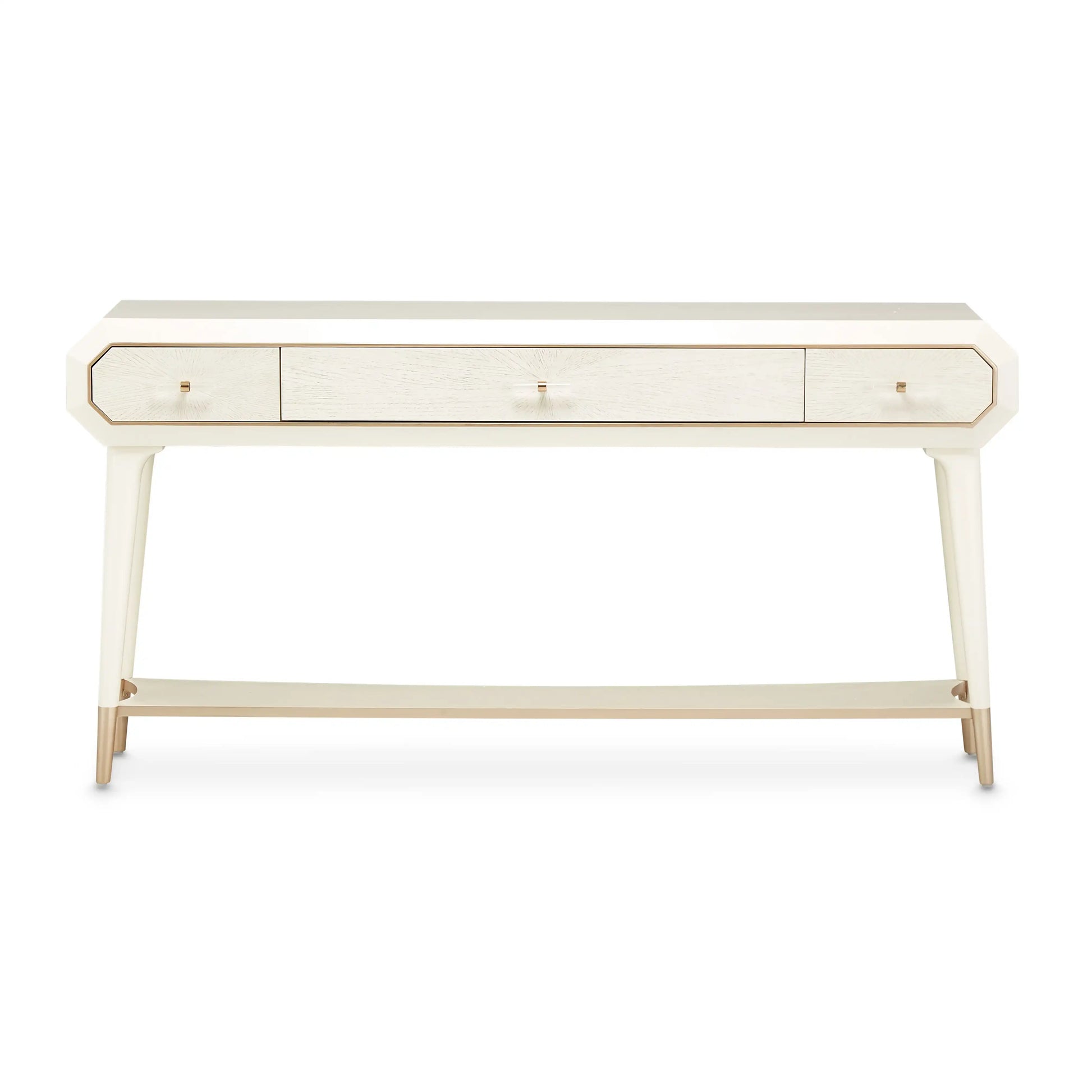 La Rachelle - Console Table - Champagne - Best Buy Furniture