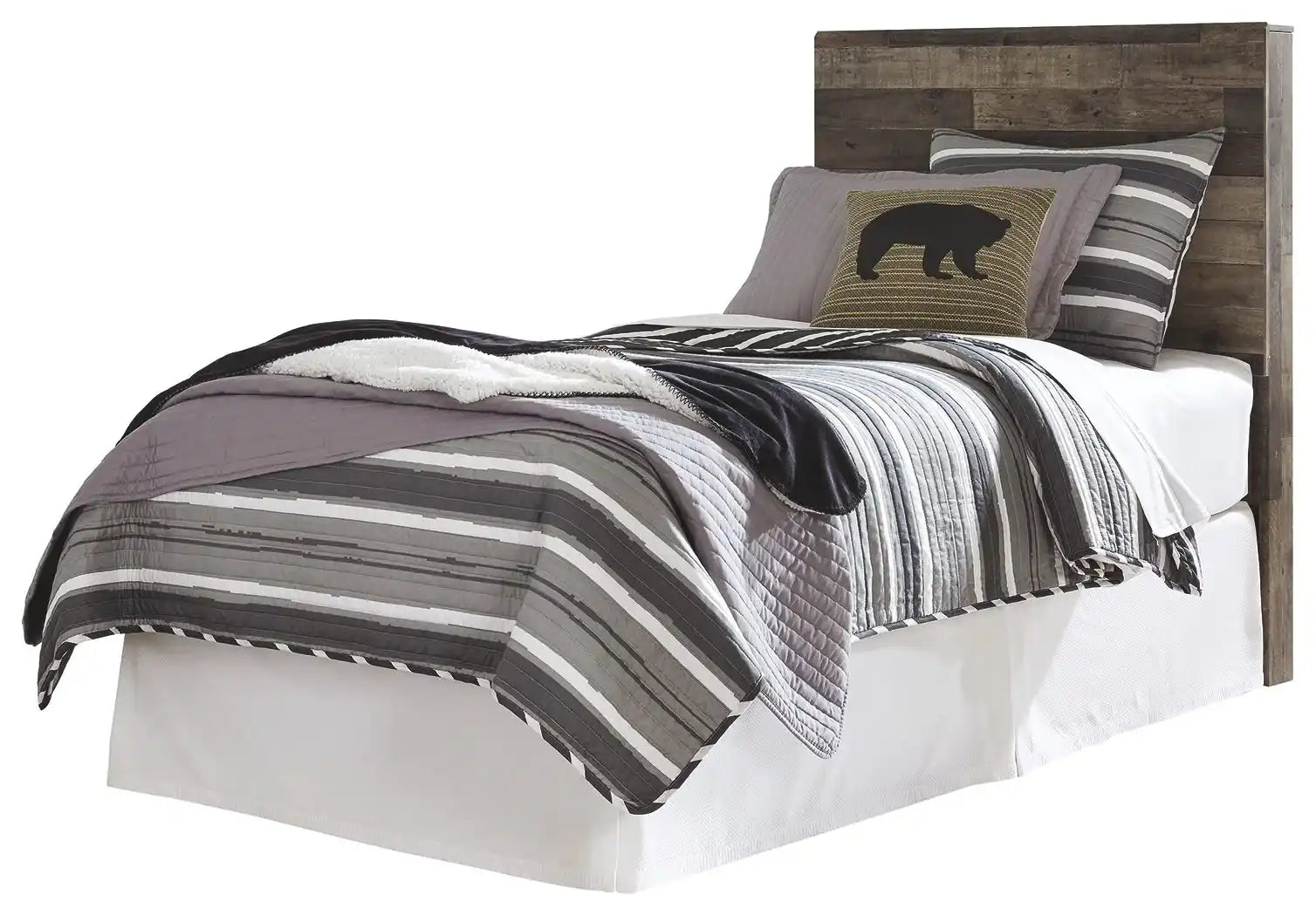 Derekson - Headboard With Bed Frame - Best Buy Furniture