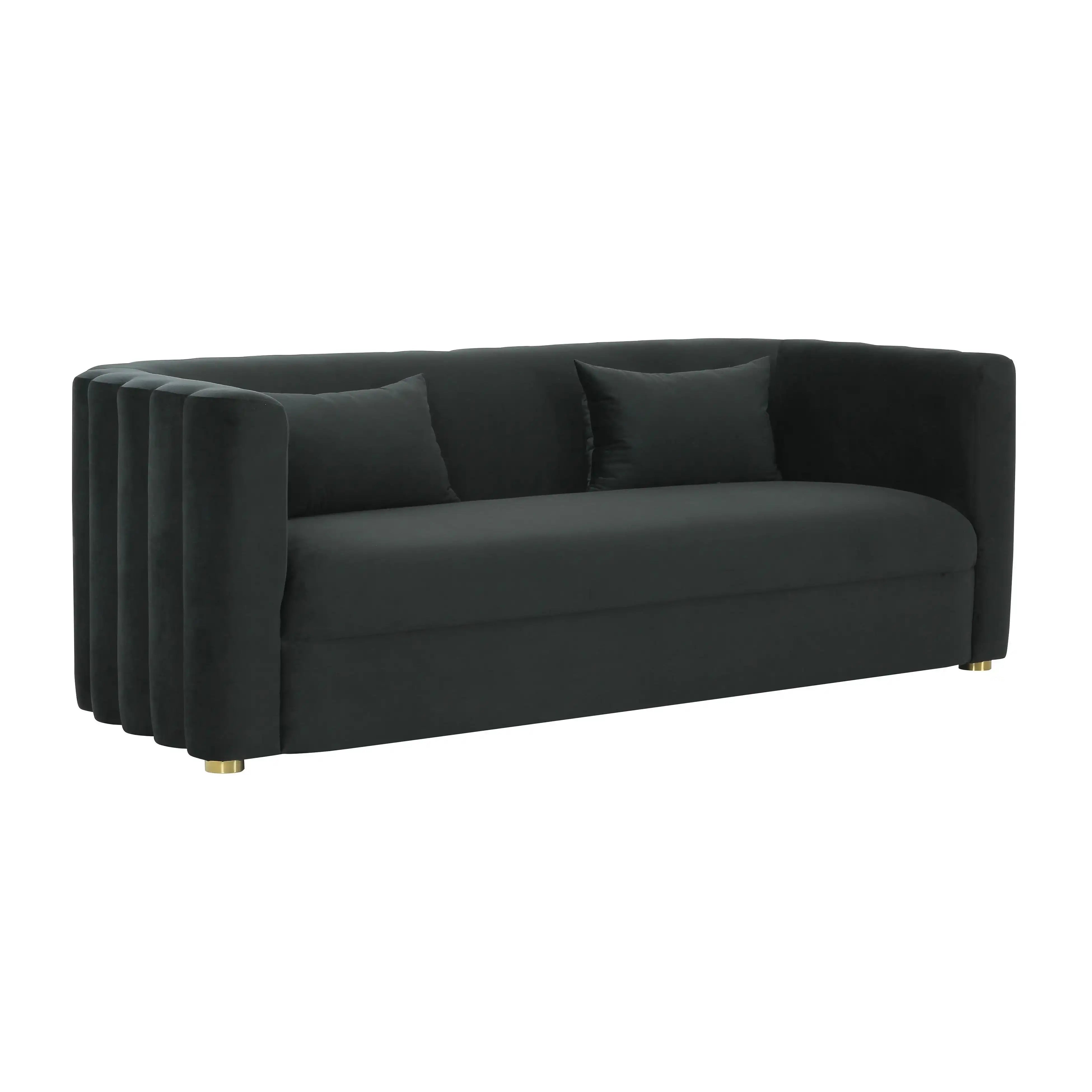 Callie - Velvet Sofa - Best Buy Furniture