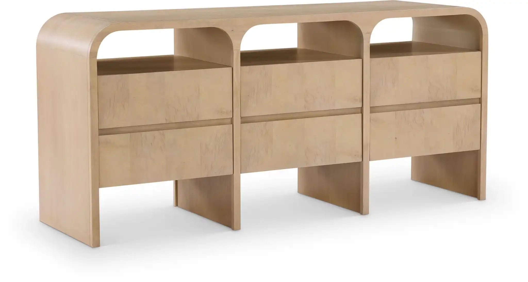 Giada - Solid Wood And Veneer Dresser - Best Buy Furniture