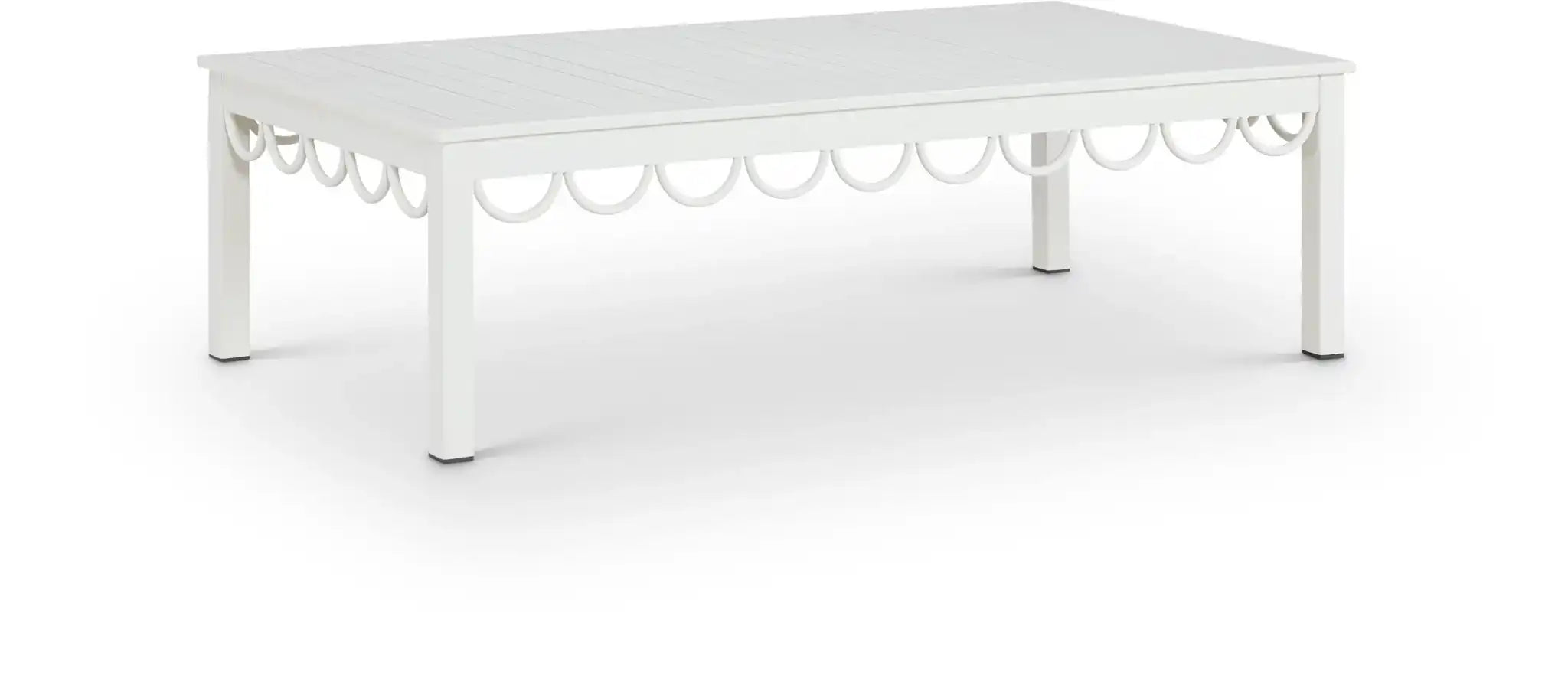 Portofino - Aluminum Outdoor Patio Coffee Table - Best Buy Furniture