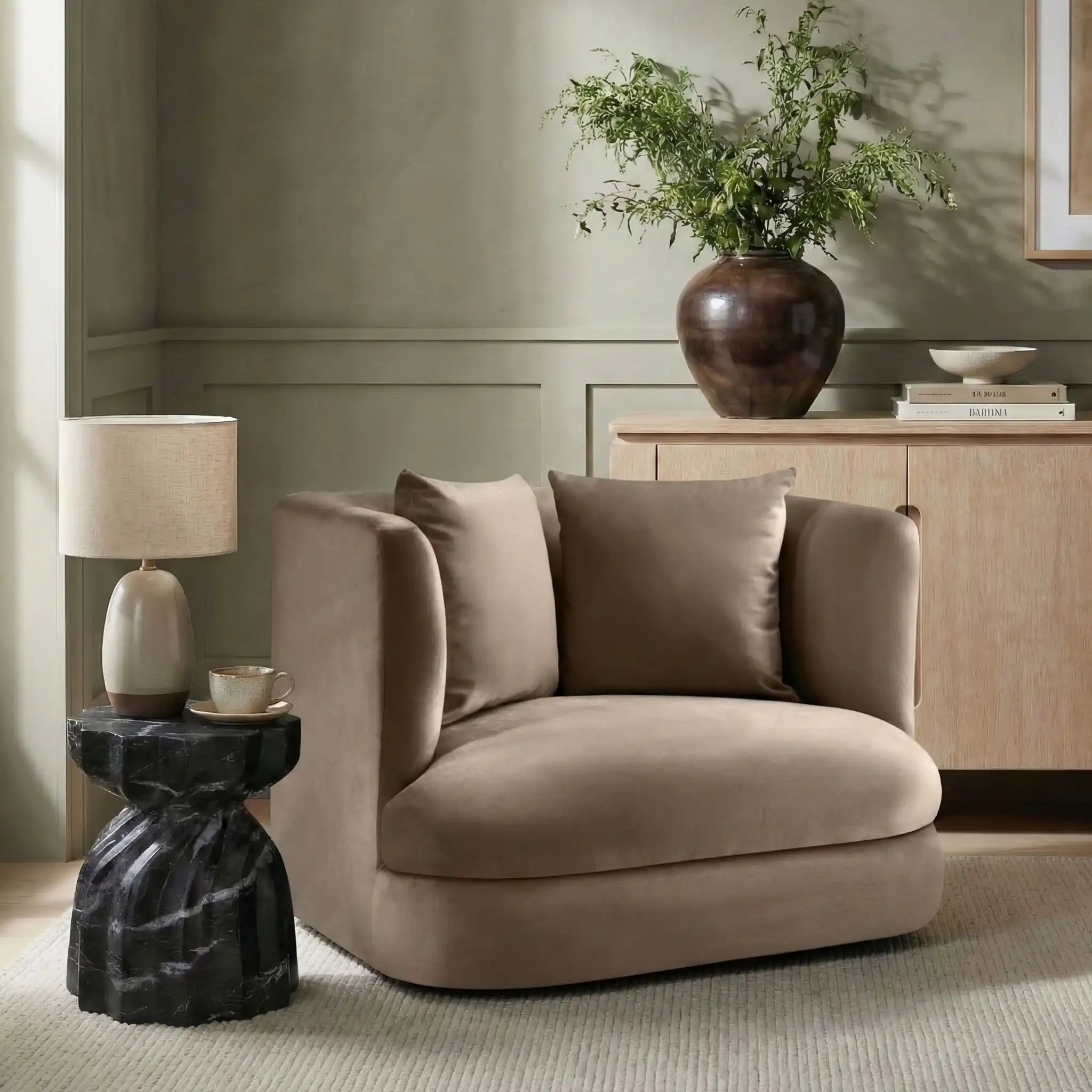 Alder - Velvet Chair