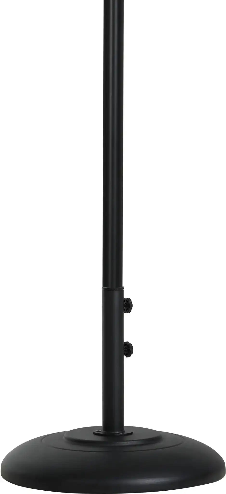 Amalfi - Patio Umbrella - Black Base / Black Pole