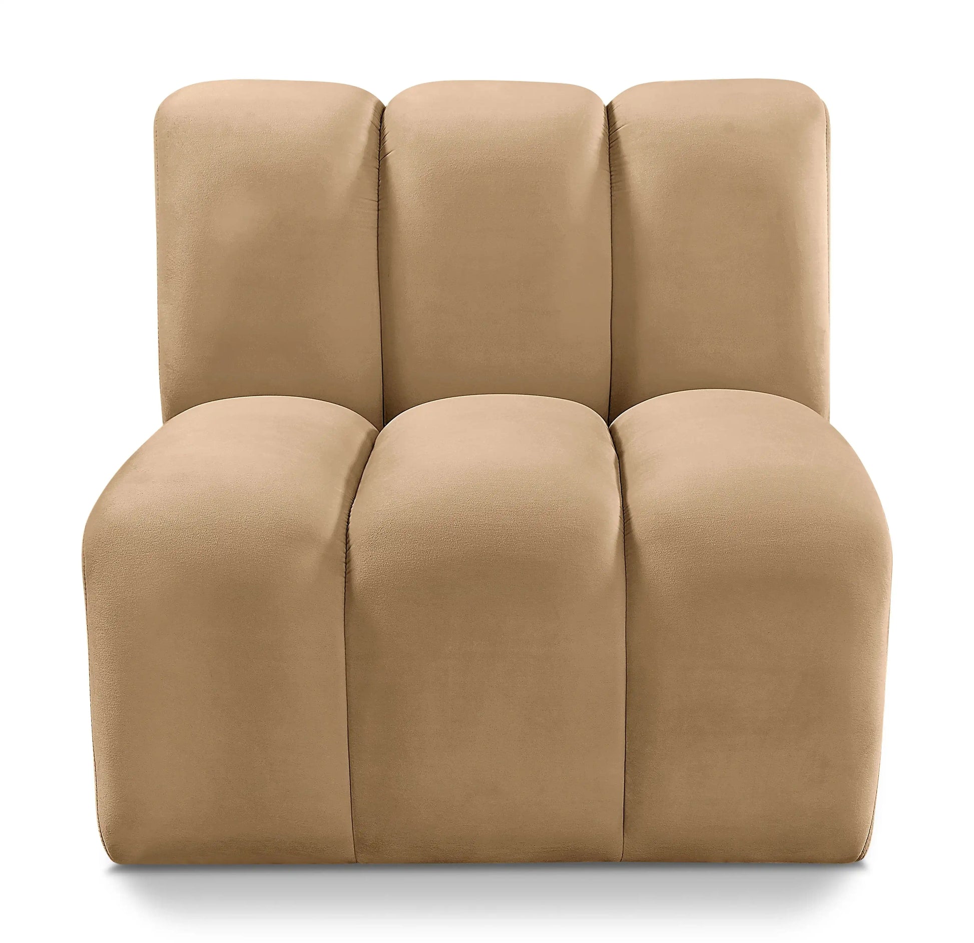 Arc - Velvet Straight Chair - Best Buy Furniture