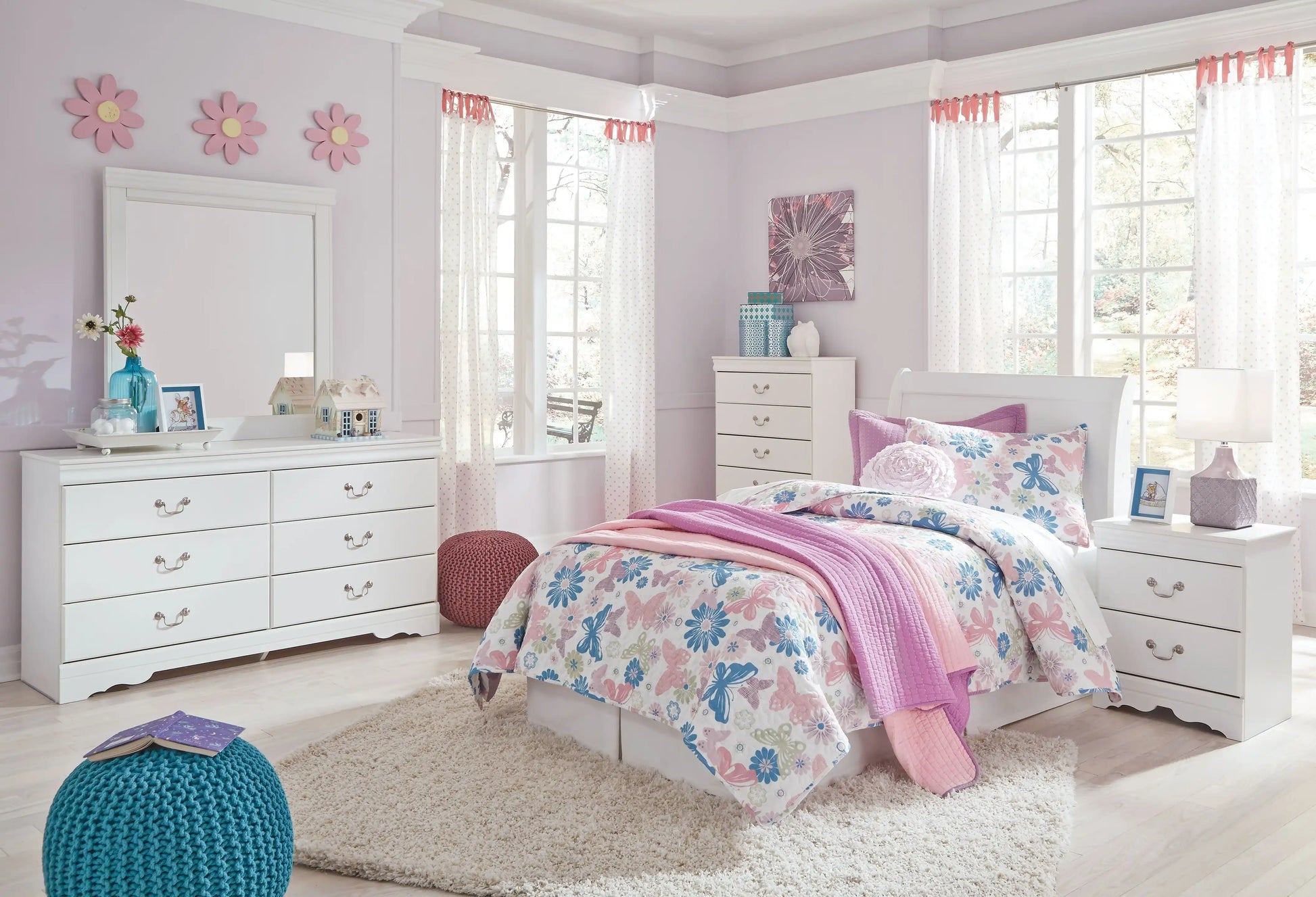 Anarasia - Sleigh Headboard With Bolt On Bed Frame - Best Buy Furniture