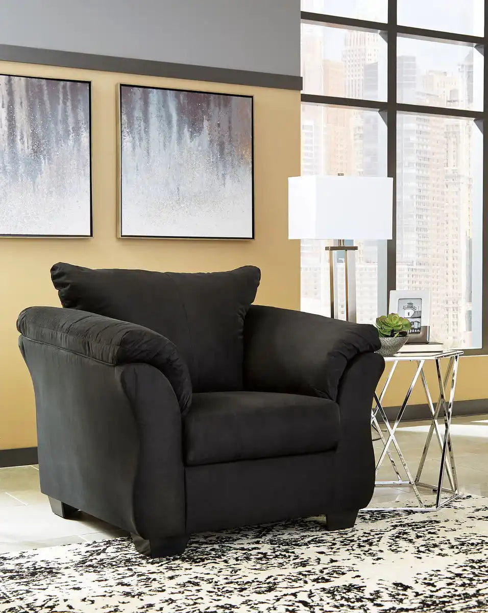 Darcy - Chair With Ottoman - Best Buy Furniture