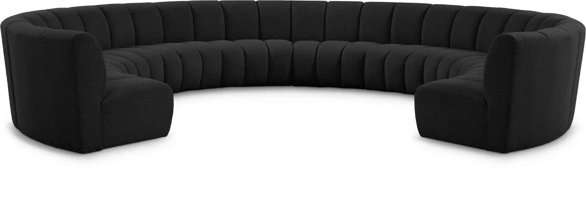 Infinity - 10 Piece Boucle Modular Sectional - Best Buy Furniture
