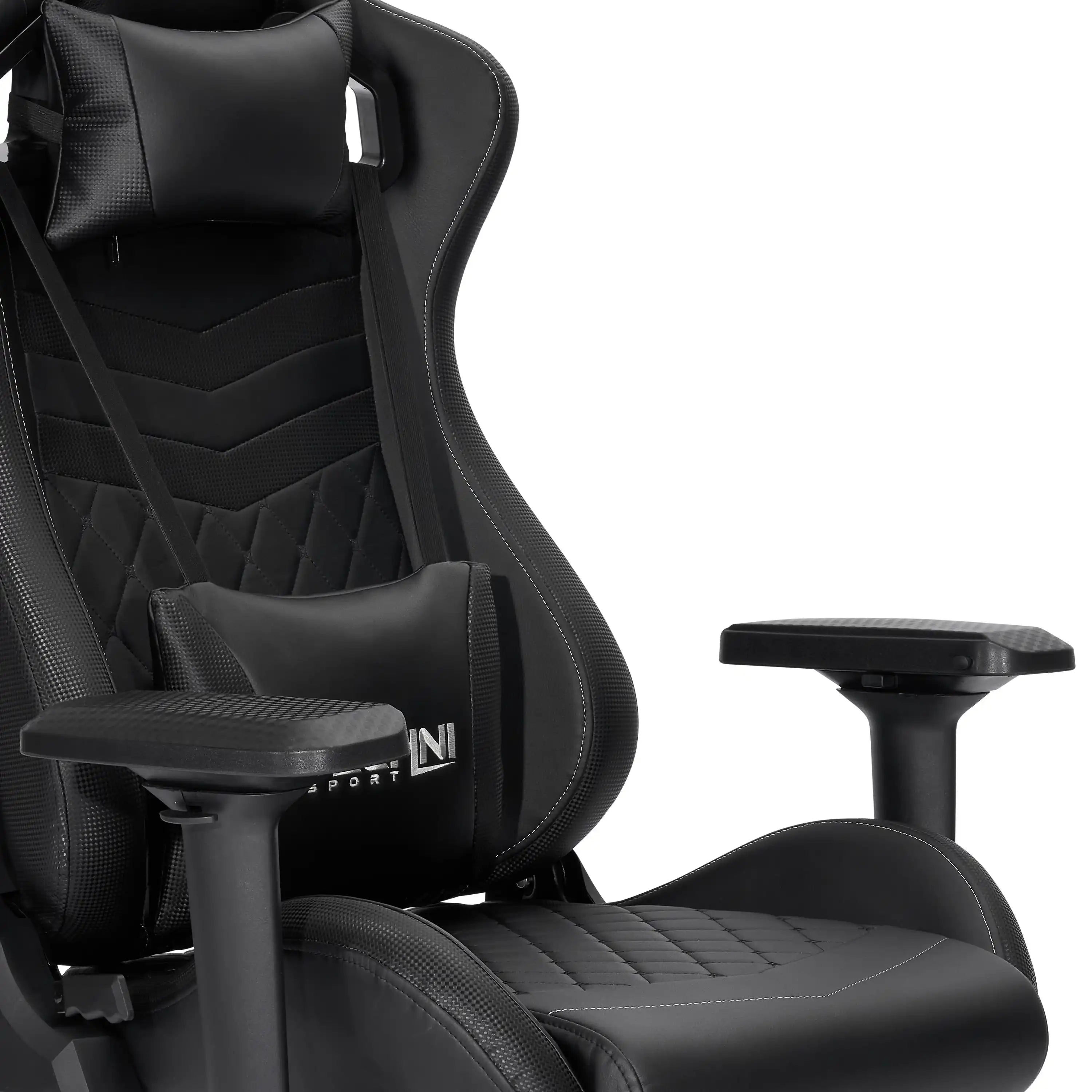 Techni Sport TS-83 Ergonomic High Back Racer Style PC Gaming Chair, Black - Best Buy Furniture