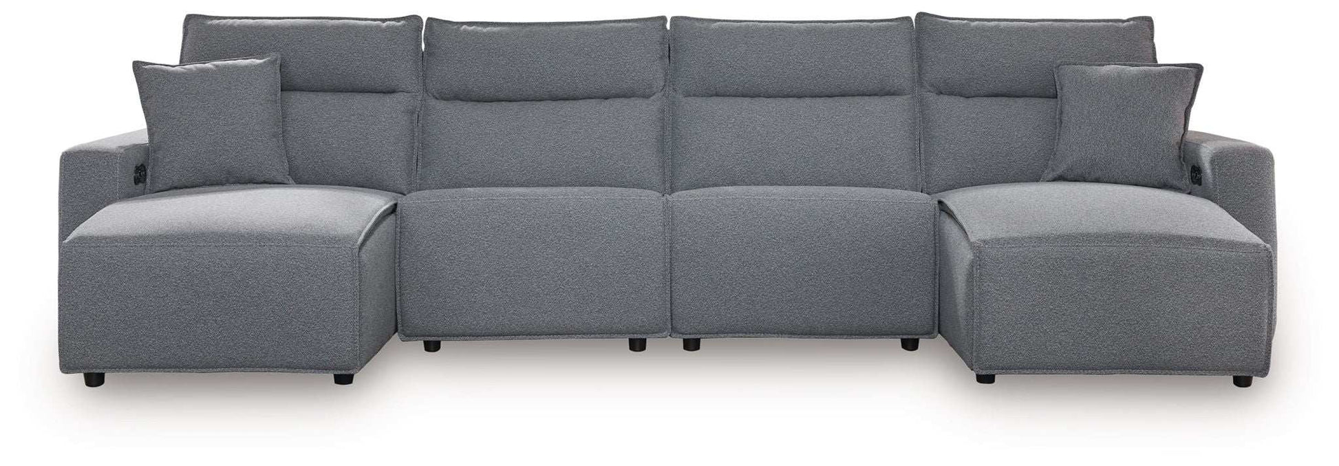 ModMax II - Salt And Pepper - Reclining Sectional - Best Buy Furniture