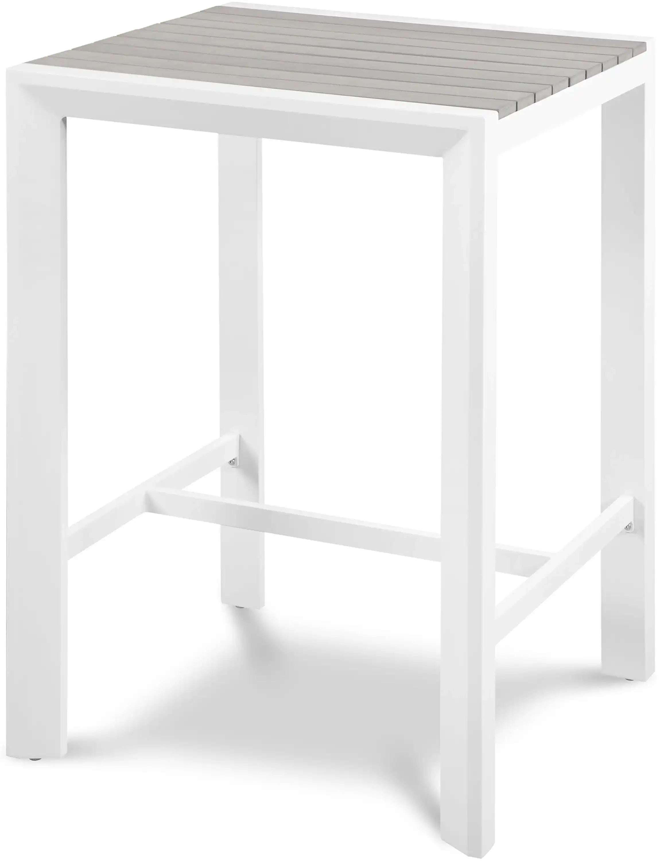 Nizuc - Outdoor Patio Square Bar Table - Best Buy Furniture