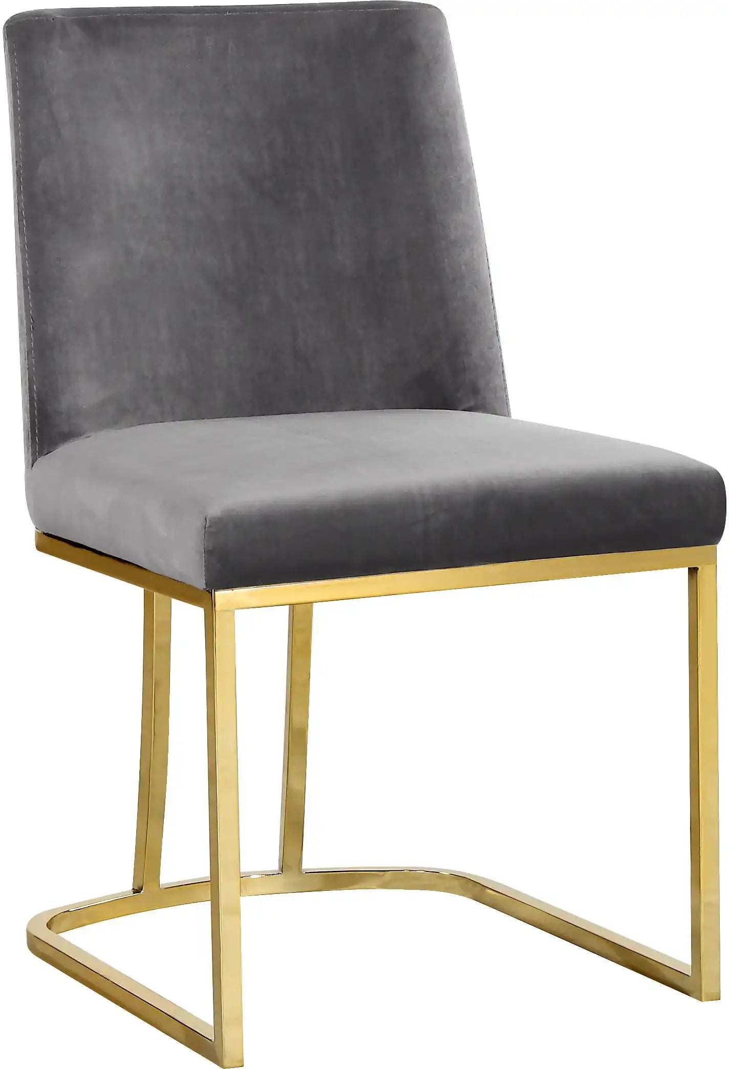 Heidi - Dining Chair with Gold Legs (Set of 2) - Best Buy Furniture