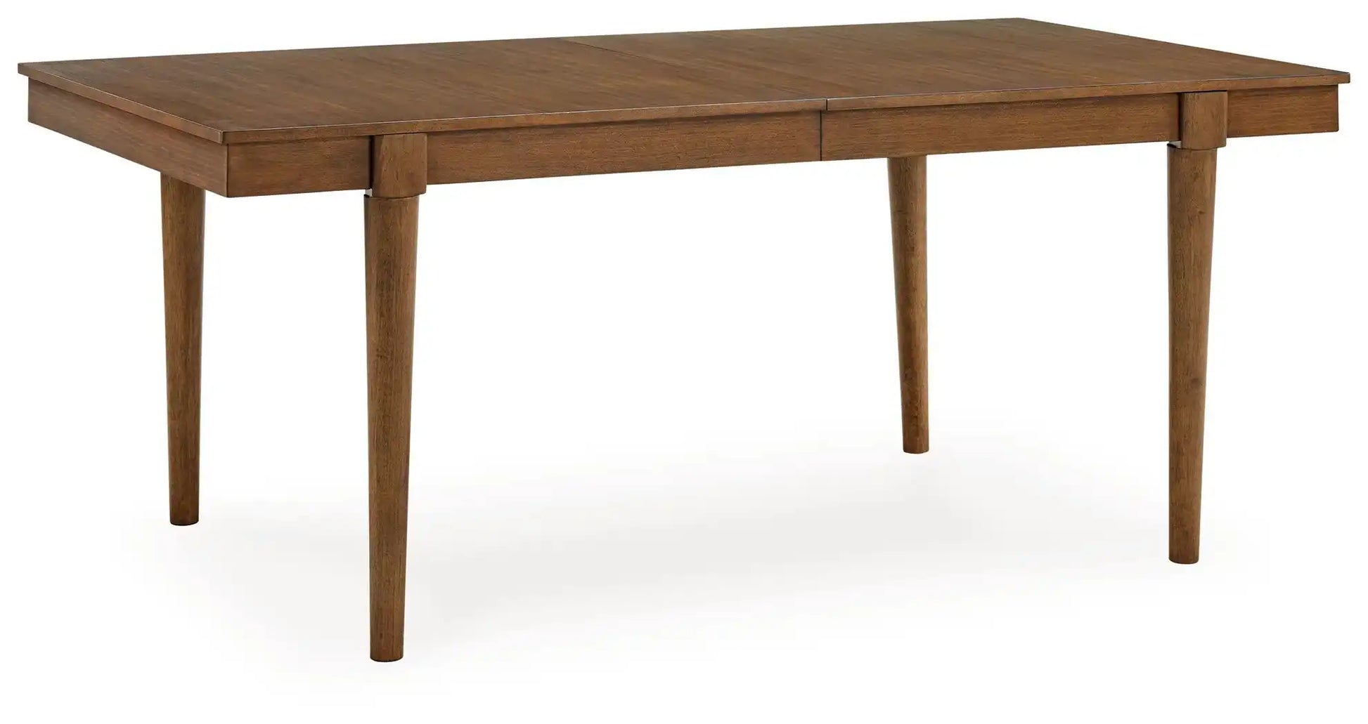 Lyncott - Rectangular Dining Room Extension Table - Brown - Best Buy Furniture