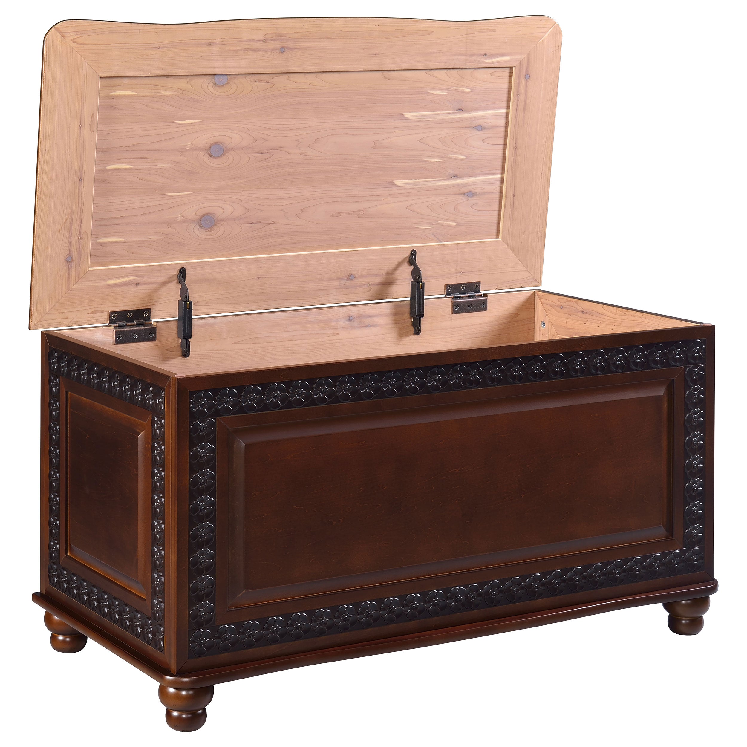 Finlay Cedar Chest Dark Tobacco-CoasterElevations