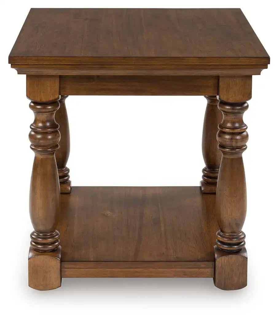 Sturlayne - Rectangular End Table - Brown - Best Buy Furniture