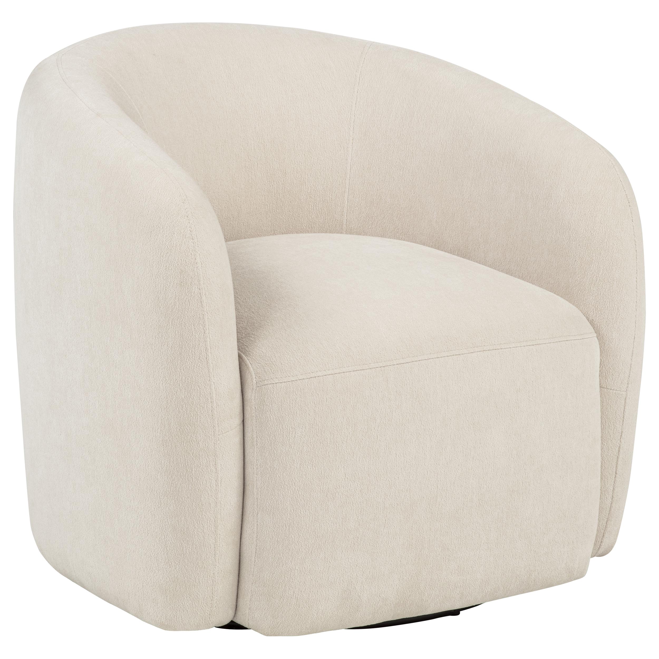 Gerley Chenille Upholstered Swivel Accent Chair Beige-