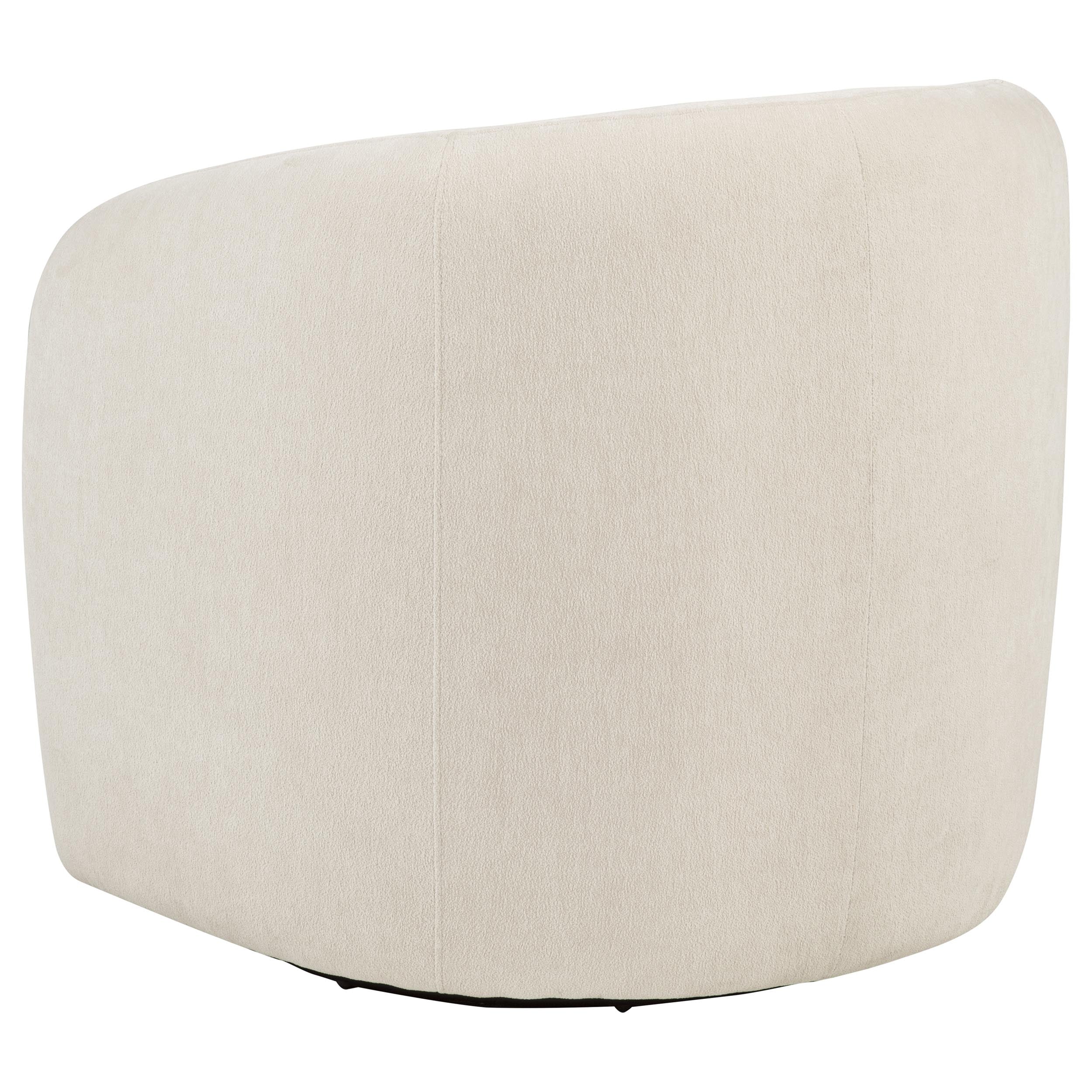 Gerley Chenille Upholstered Swivel Accent Chair Beige-