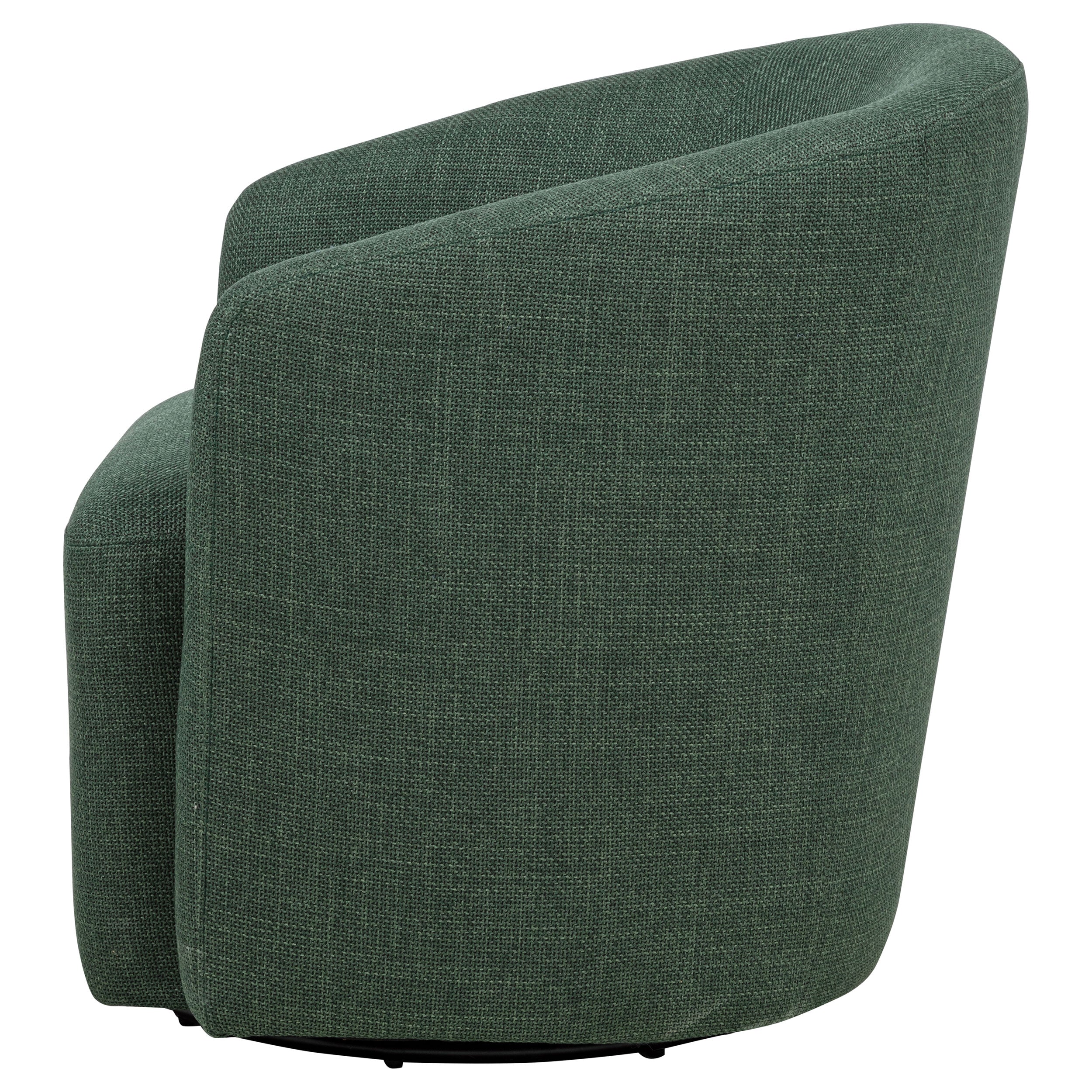 Mossbrook Fabric Upholstered Swivel Accent Chair Green-