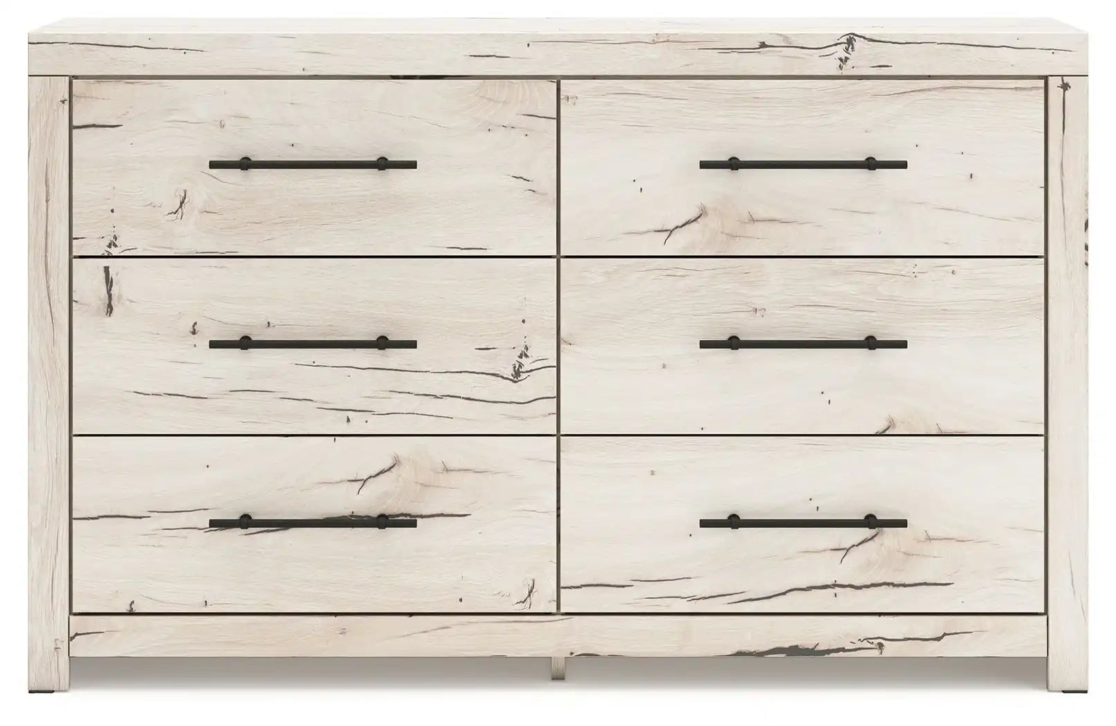 Lawroy - Six Drawer Dresser - Light Natural - Best Buy Furniture