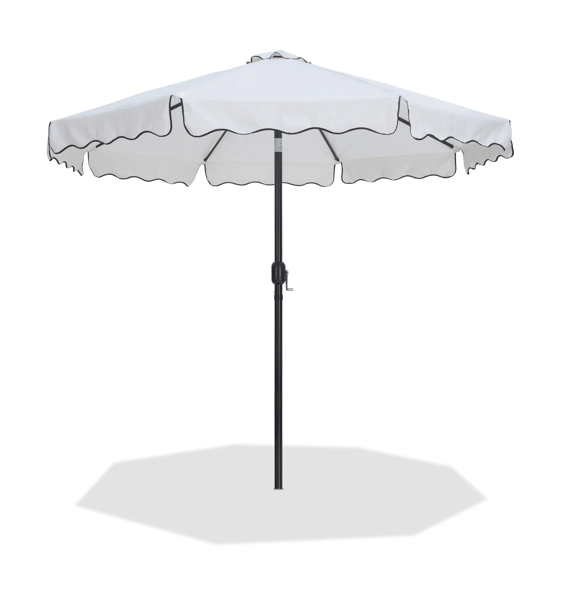 Amalfi - Patio Umbrella - Black Pole - Best Buy Furniture