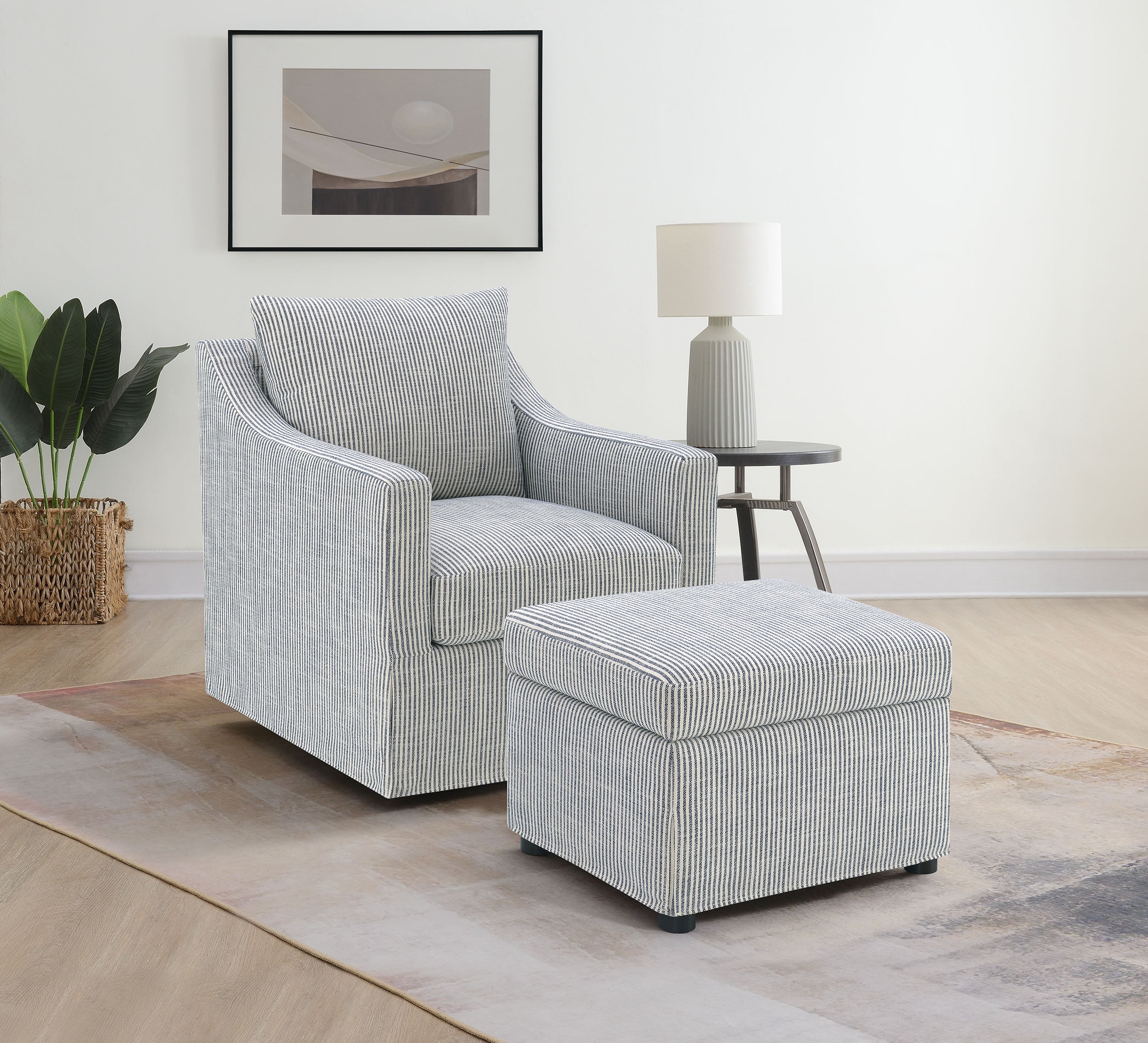 Winter Upholstered Hydraulic Lift Top Storage Ottoman Grey-