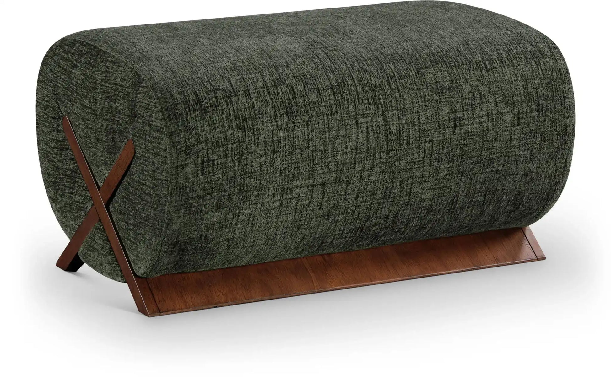 Akira - Fabric Upholstered Ottoman - Best Buy Furniture