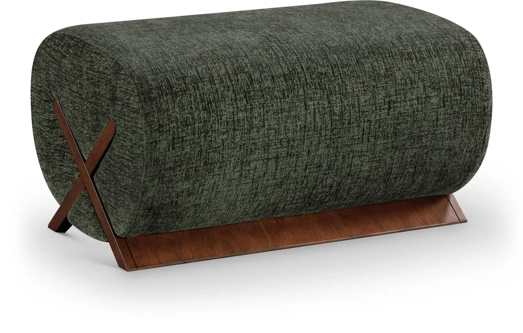 Akira - Fabric Upholstered Ottoman - Best Buy Furniture