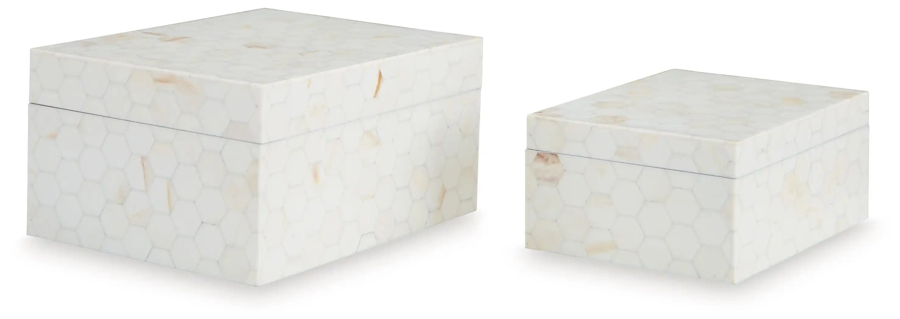 Aldenburg - Box Set (Set of 2) - Cream - Best Buy Furniture