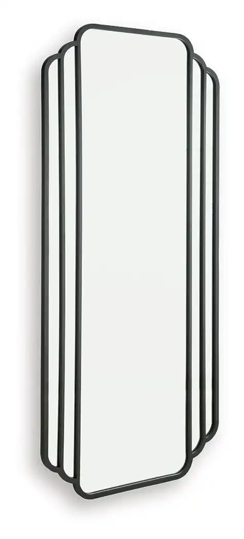 Antigone - Floor Mirror - Black - Best Buy Furniture