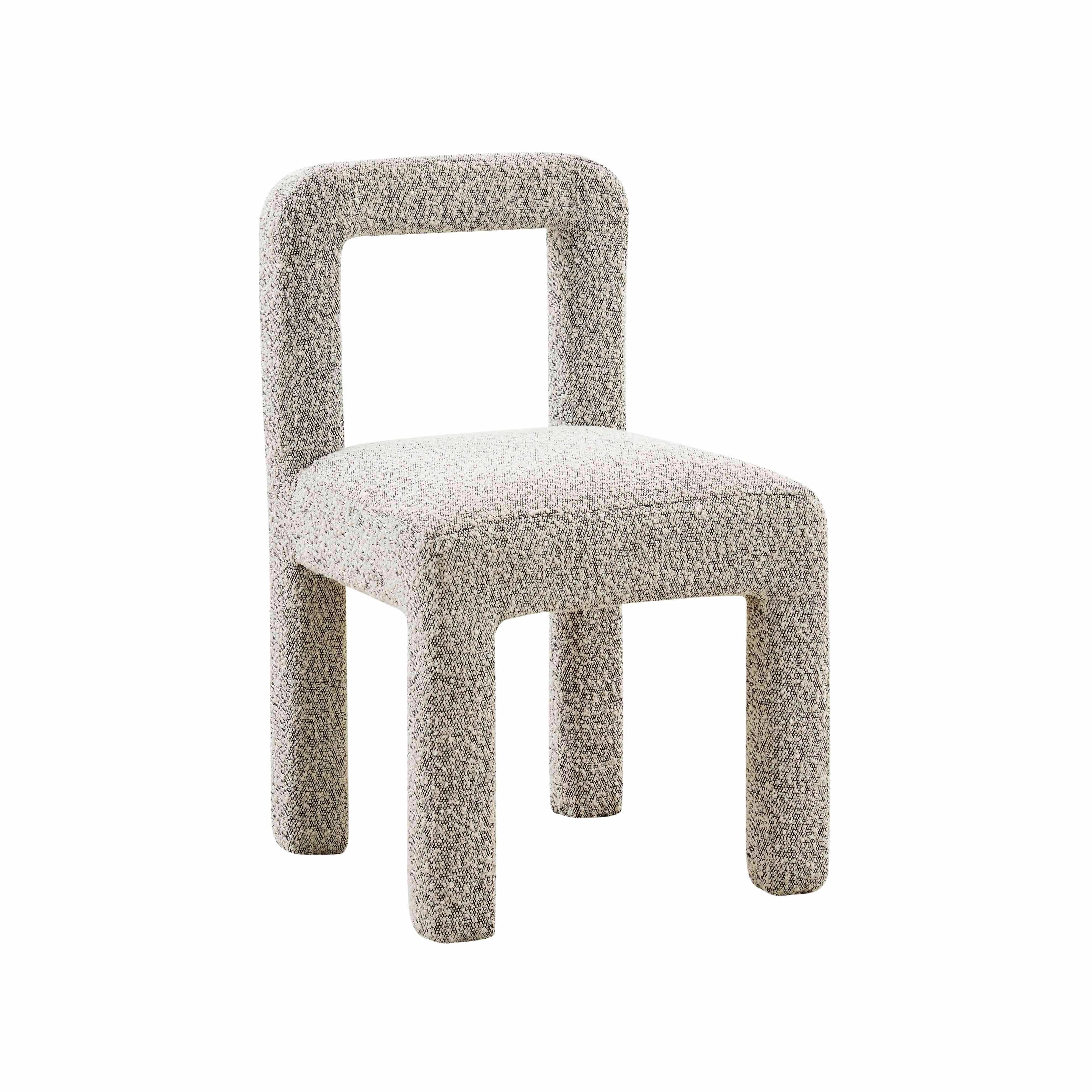 Hazel - Boucle Dining Chair - Best Buy Furniture